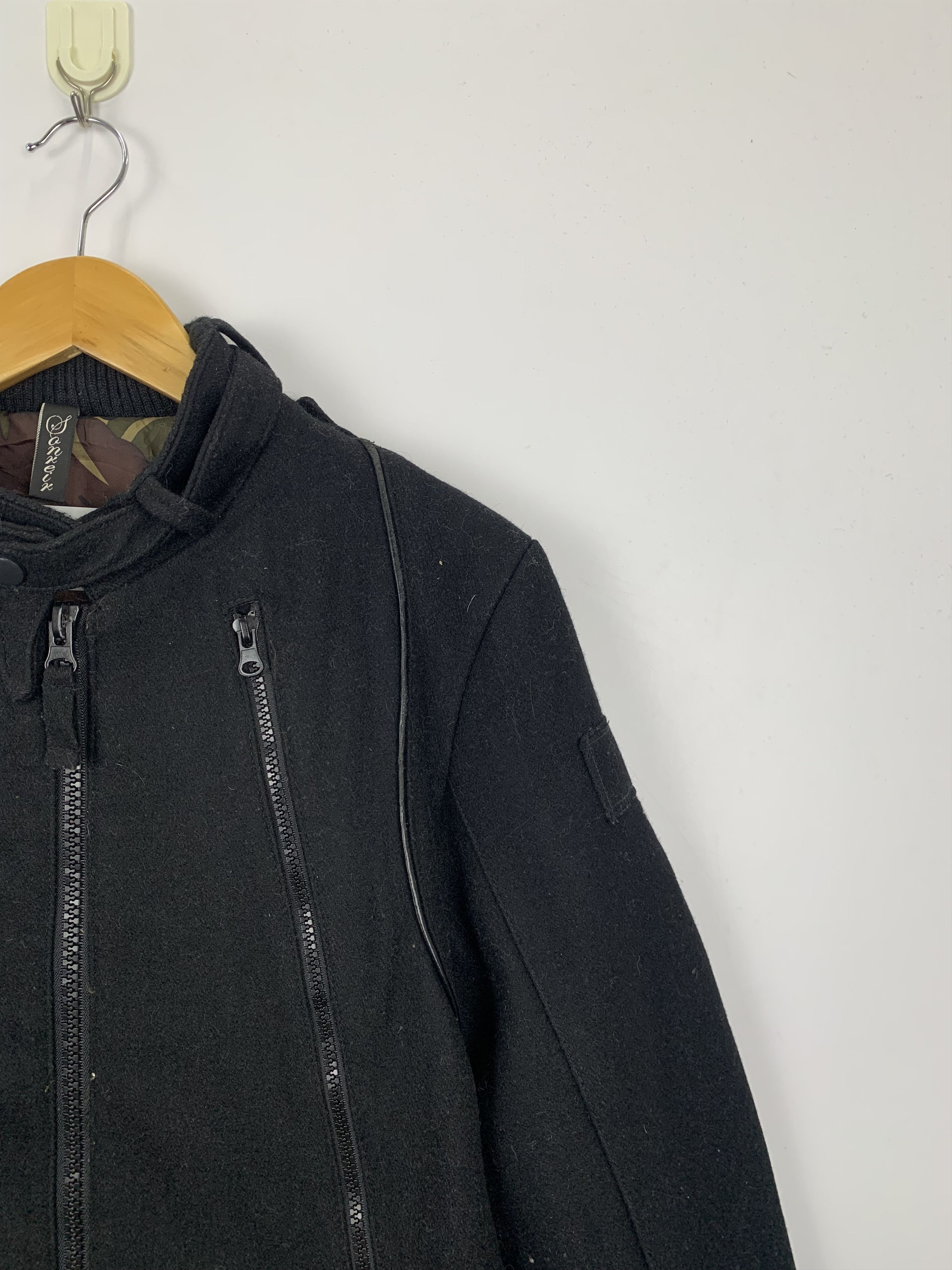 Japanese Brand Vintage Japanese Brand Wool Bomber Jacket V0487 Size US M / EU 48-50 / 2 - 6 Thumbnail