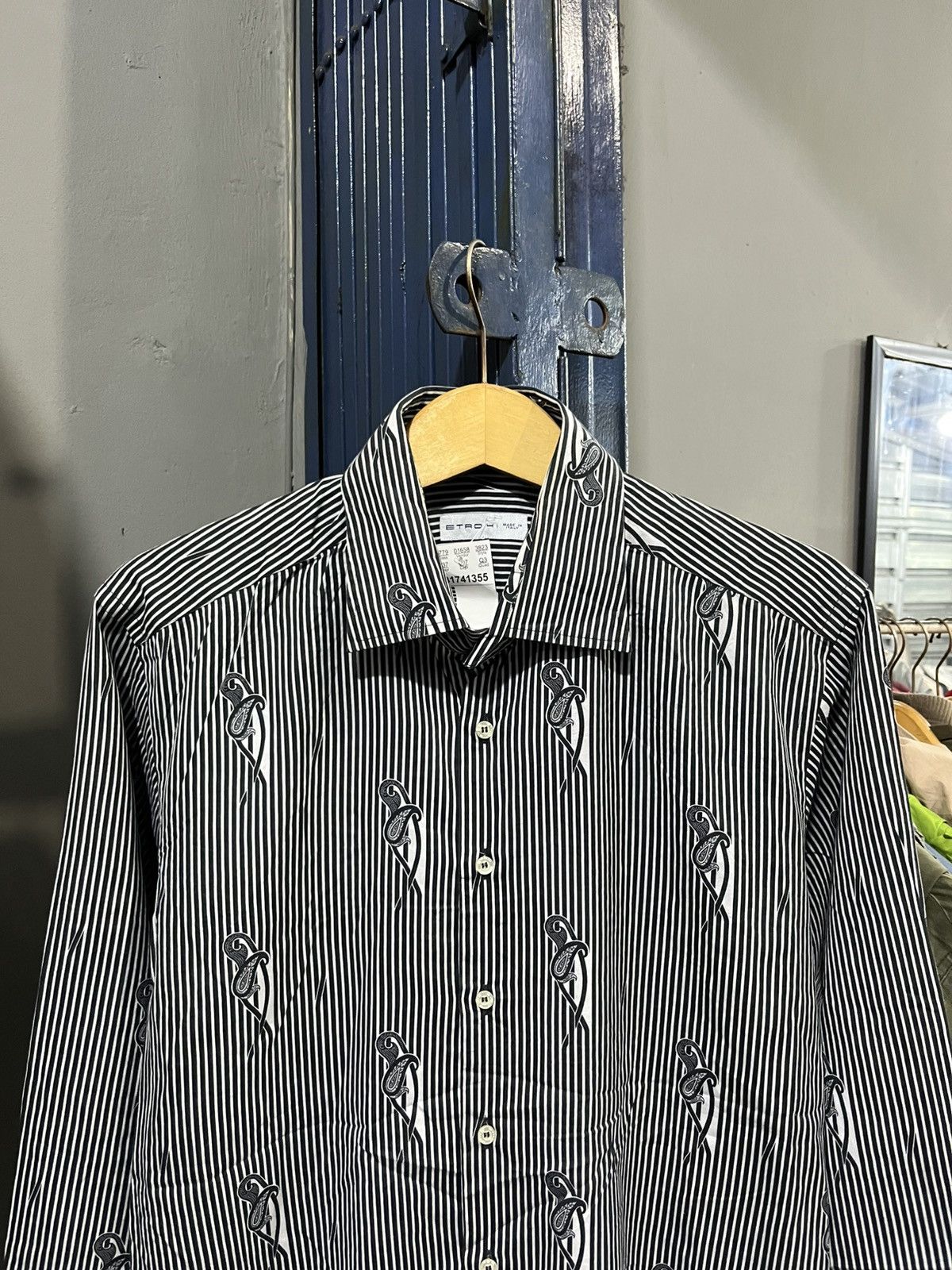 Etro Etro striped paisley shirt /kapital/cdg/visvim/undercover/ Size US S / EU 44-46 / 1 - 2 Thumbnail