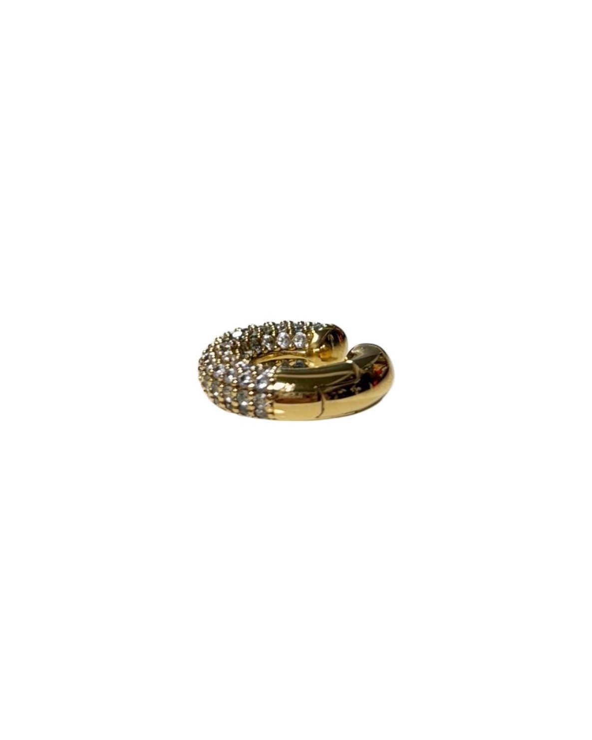 Fendi FENDI Metal Crystal Ear Cuff Size ONE SIZE - 3 Thumbnail