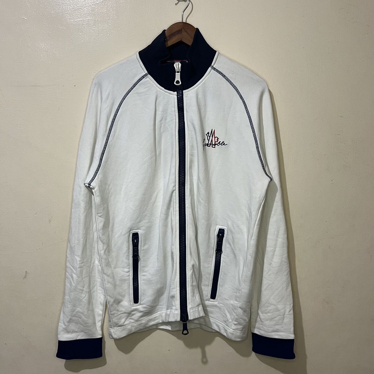 Moncler Grenoble Vintage Moncler Grenoble Track Jacket Size US XL / EU 56 / 4 - 1 Thumbnail