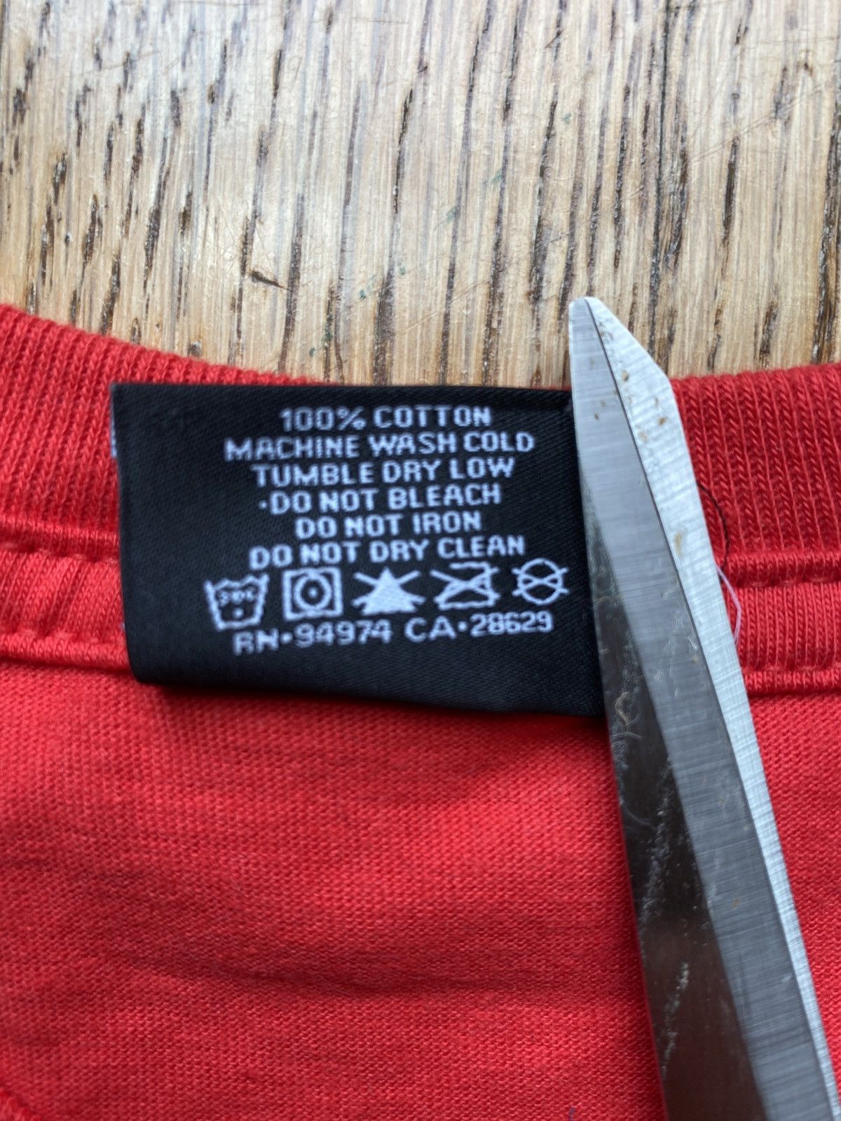 Stussy Stussy Logo Pocket Tee Sz L Size US L / EU 52-54 / 3 - 6 Thumbnail