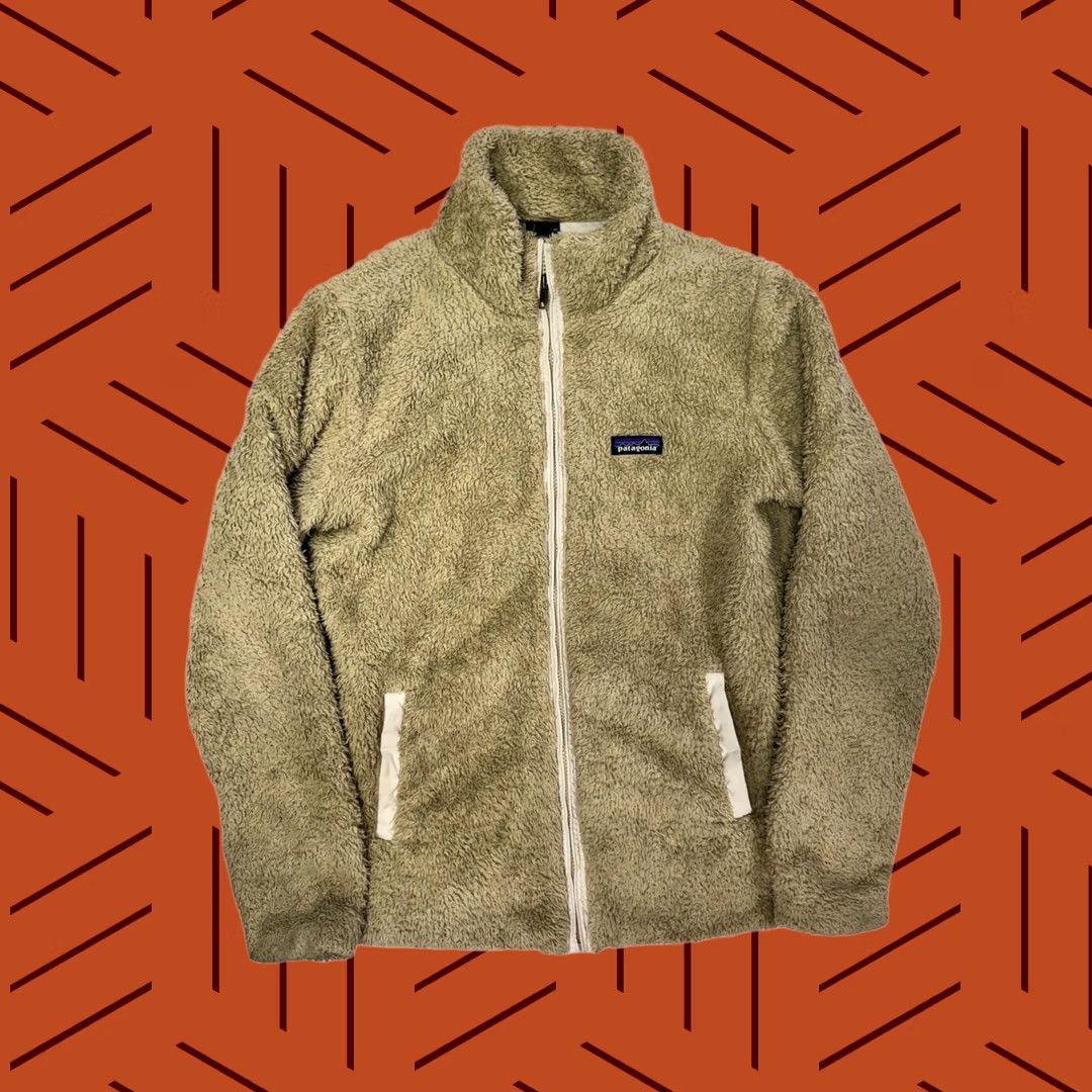 Patagonia Patagonia Women's Fleece Jacket Full Zip Los Gatos L Tan Size L / US 10 / IT 46 - 1 Thumbnail