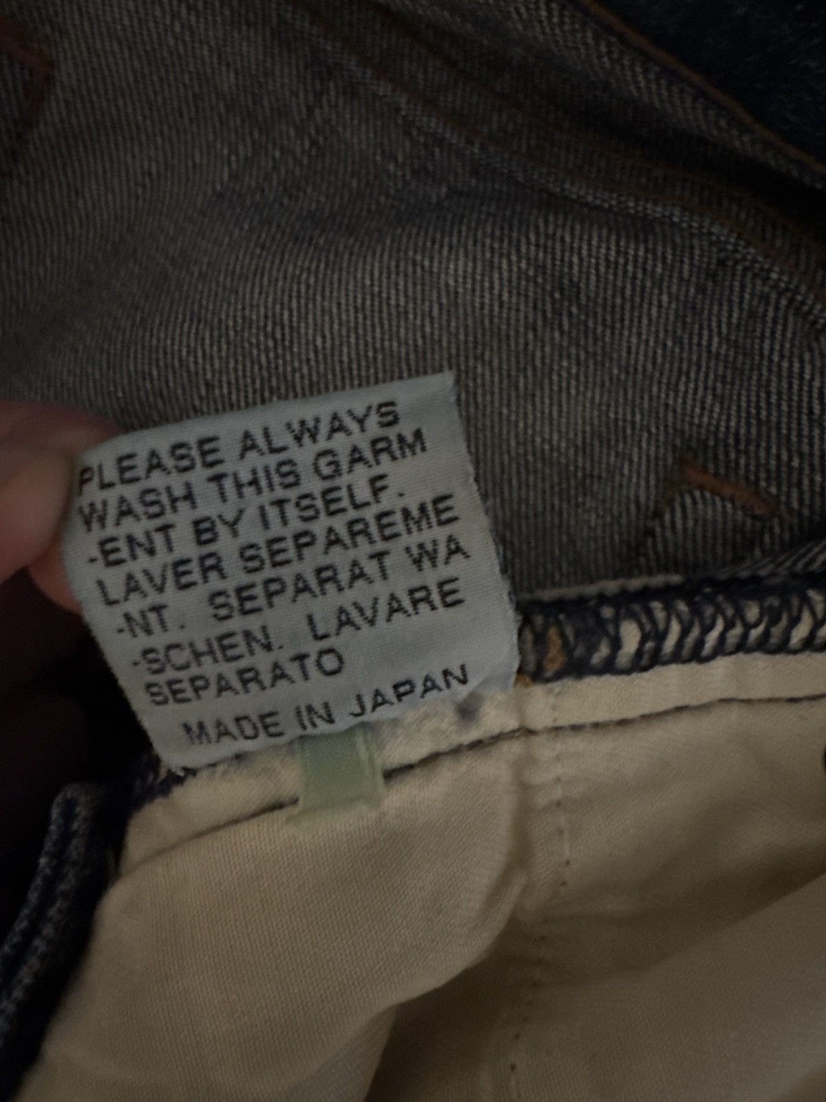 Dior Dior Homme AW05 Clawmark Denim Size US 27 - 5 Thumbnail