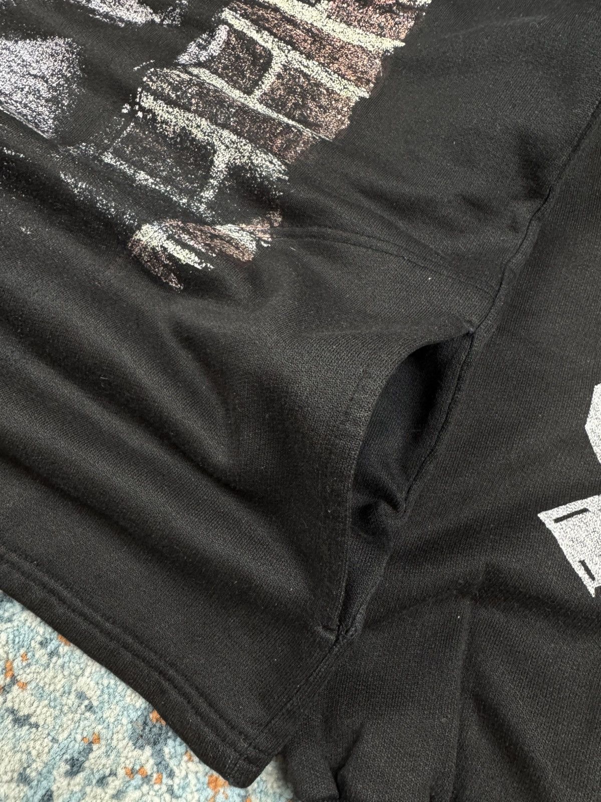 AC/DC × Band Tees × Vintage Vintage 90s AC/DC the razors edge crazy graphic hoodie boxy Size US XL / EU 56 / 4 - 13 Thumbnail