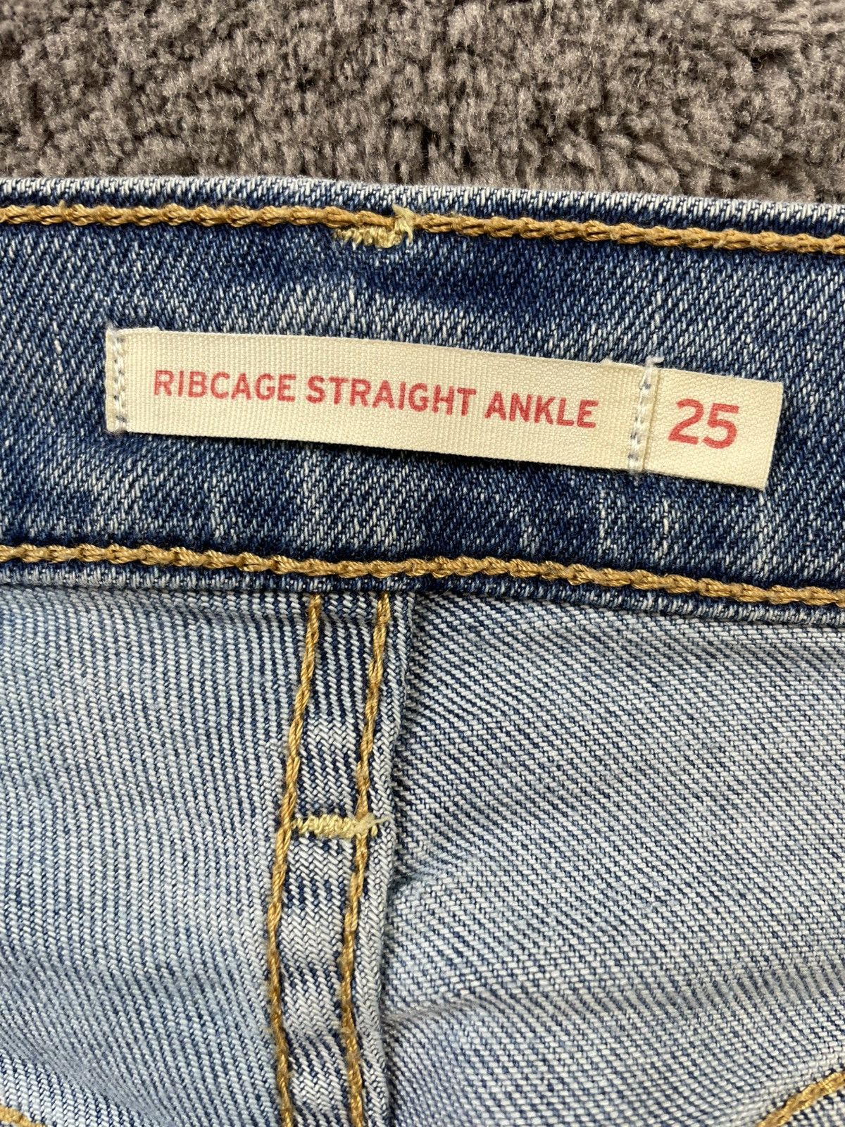 Levi's Jean’s Levi’s Ribcage Straight Ankle W25 L27 Size 25" / US 0 / IT 36 - 12 Thumbnail