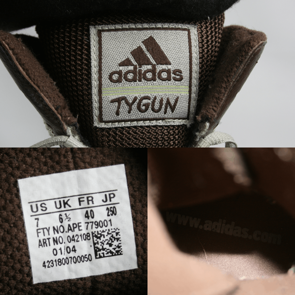 Adidas 2004 Tygun Boxing Y2K High Laced Boots Vintage Size US 8 / IT 38 - 15 Thumbnail