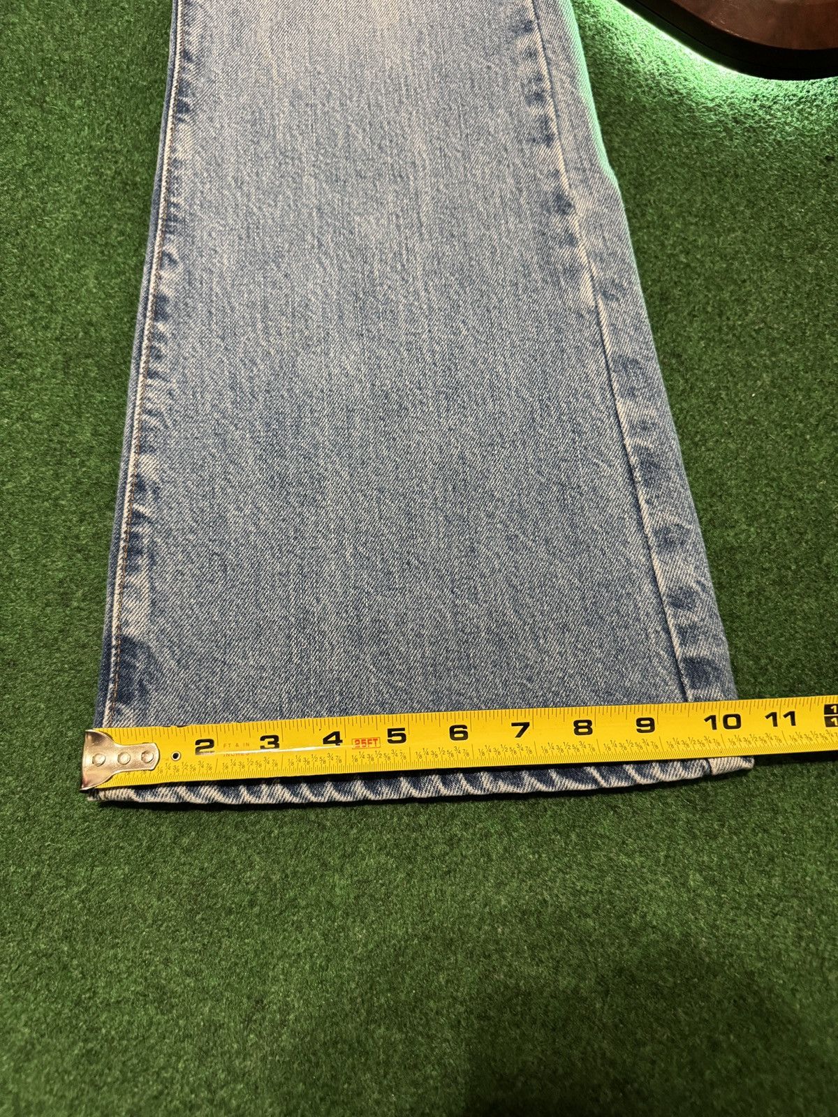 Old Navy Y2K Old Mavy Low Rise Flare Women 14 36x32 Light Wash Jeans Size 36" / US 14 / IT 50 - 6 Thumbnail