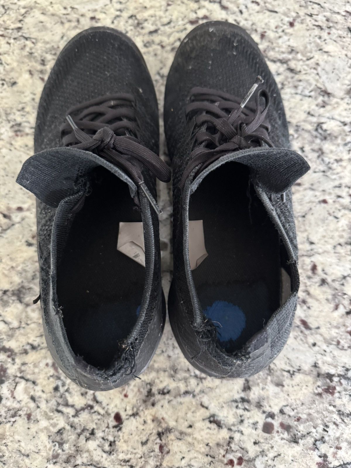 Nike Nike Air VaporMax “Triple Black 2.0” 2017 Size US 9.5 / EU 42-43 - 6 Thumbnail