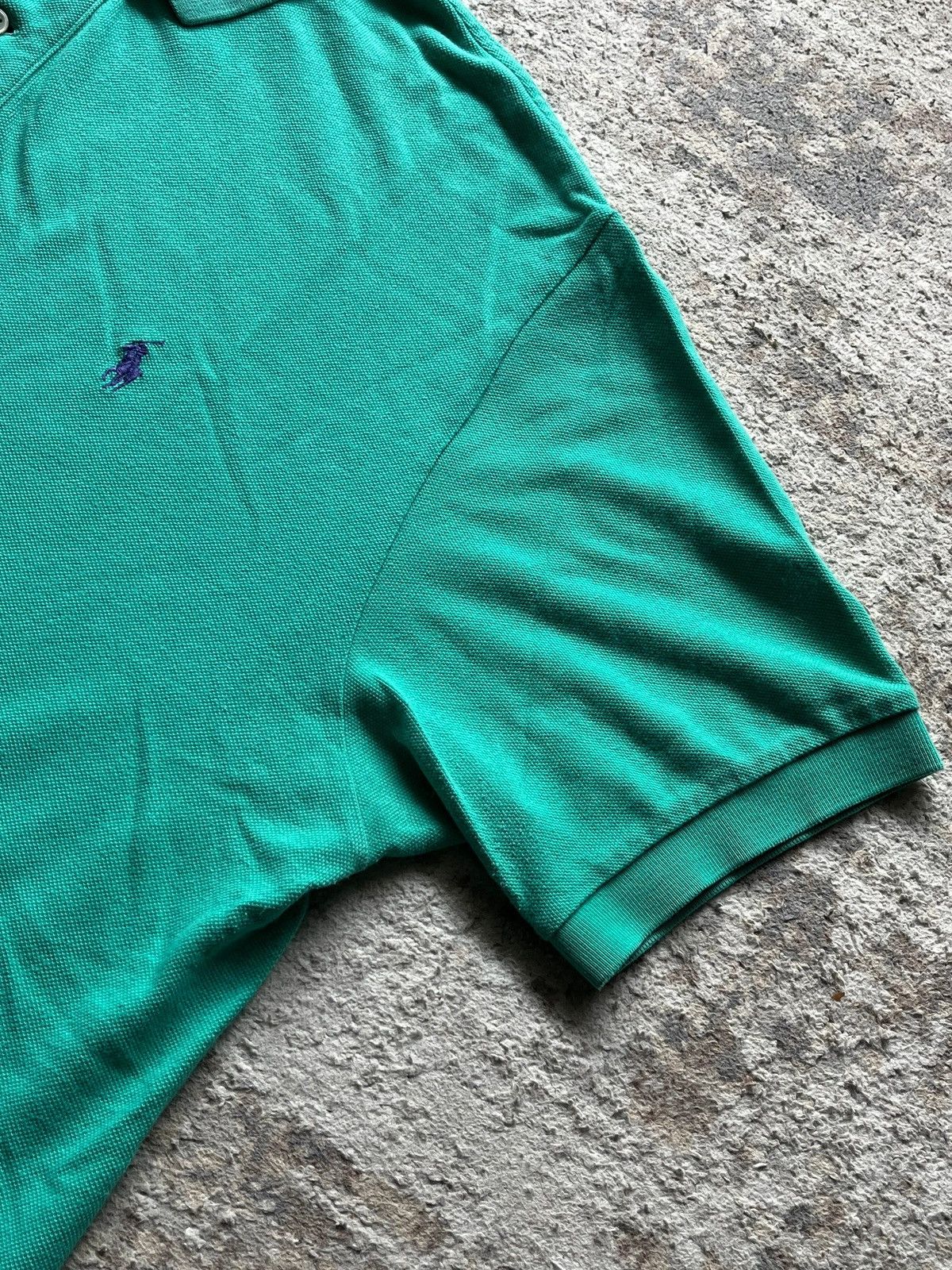 Polo Ralph Lauren Polo Ralph Lauren Small Pony Green Polo Shirt Rare Sz XL Size US XL / EU 56 / 4 - 9 Thumbnail
