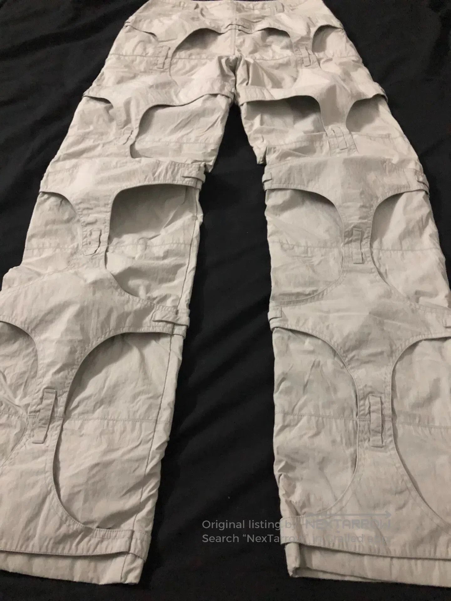 POST ARCHIVE FACTION (PAF) Thom Browne Classic Striped Gray Casual Shorts. Size US 34 / EU 50 - 5 Thumbnail