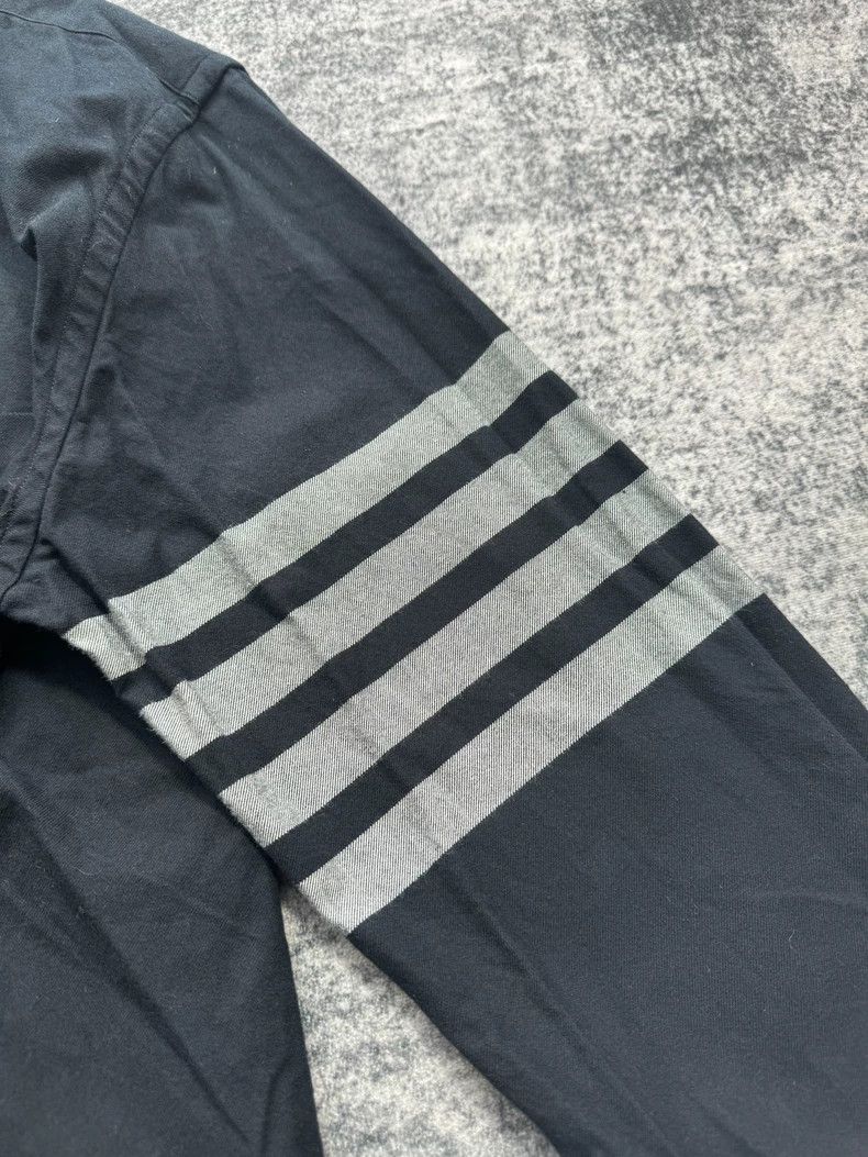 Thom Browne thom browneTB dark blue sleeve mark shirt 2503-Nextarrow Size US XL / EU 56 / 4 - 5 Thumbnail