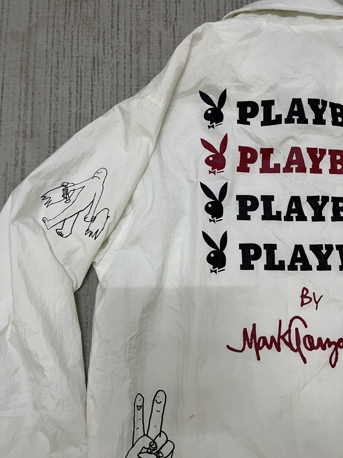 Number (N)ine × Playboy Vintage Mark gonzales x playboy bomber jacket Size US M / EU 48-50 / 2 - 3 Thumbnail