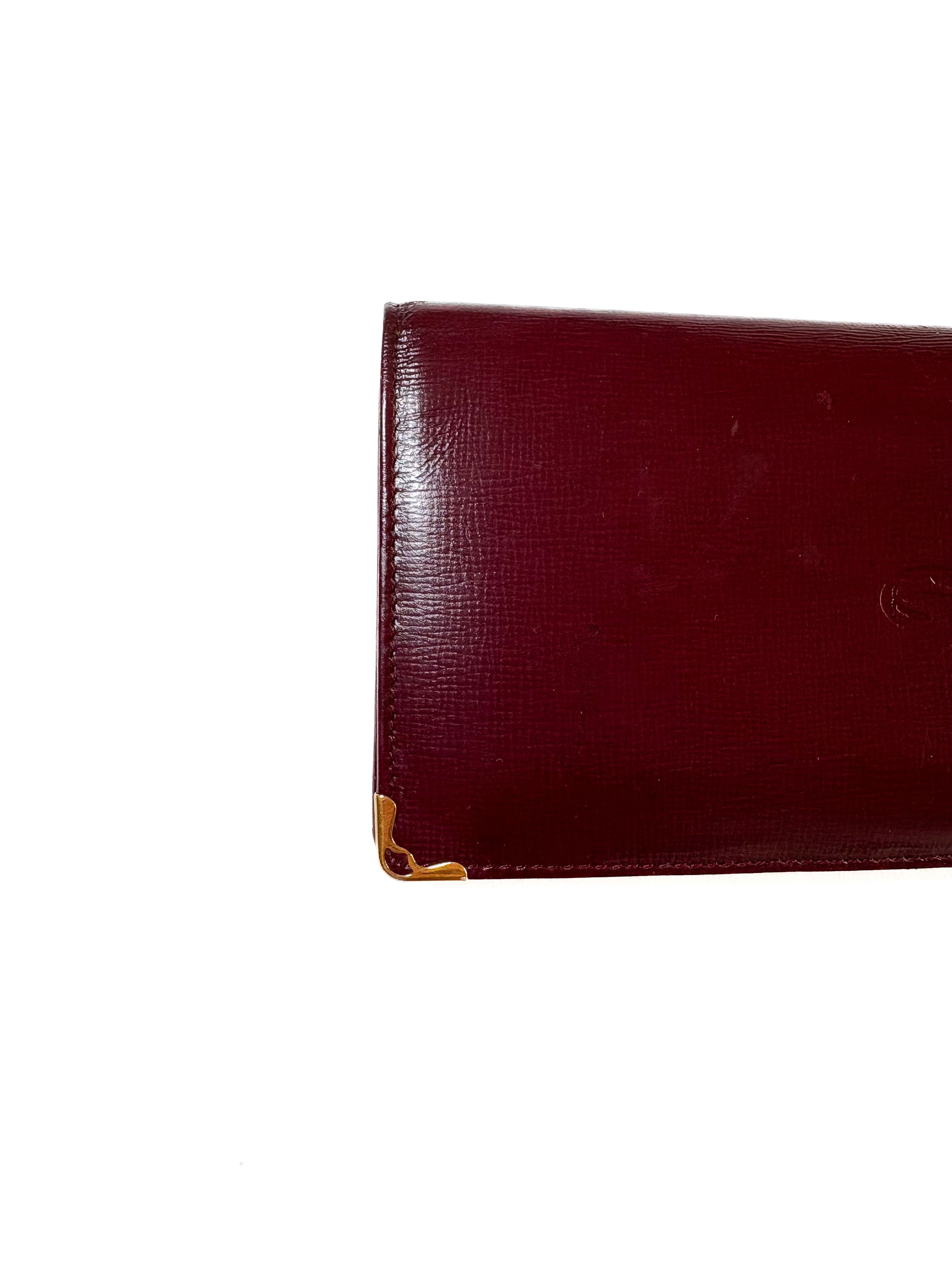 Cartier Cartier Leather Card Holder Wallet Size ONE SIZE - 2 Thumbnail
