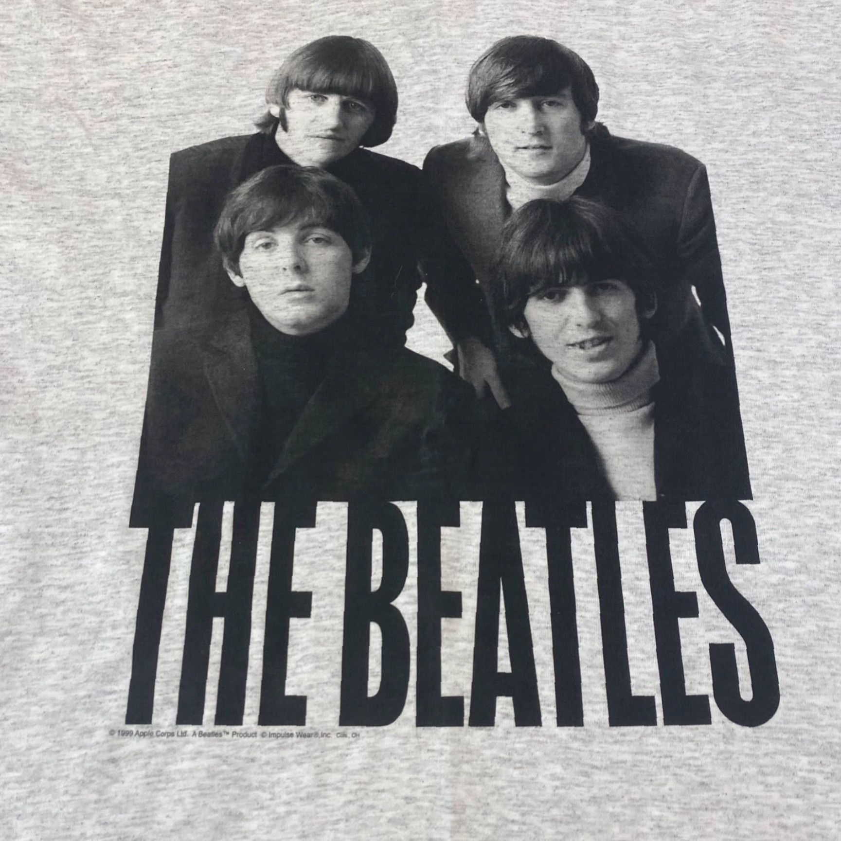 Hanes VINTAGE The Beatles Shirt Mens XL Hanes Gray 1999 Graphic Tee 90's Band Lennon Shirt Hanes Mens XL Gray 1990s Vintage Beatles Tee Size US XL / EU 56 / 4 - 2 Thumbnail