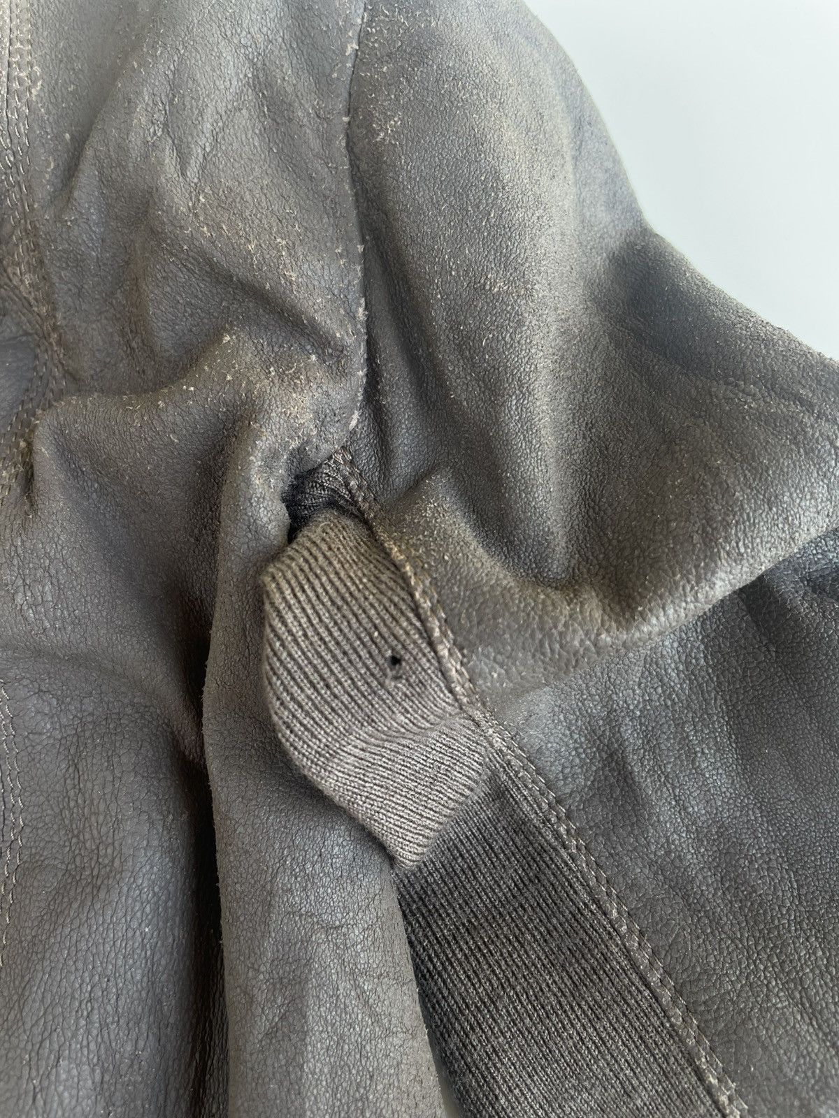 Rick Owens Rick Owen Leather Jacket Size US S / EU 44-46 / 1 - 8 Thumbnail