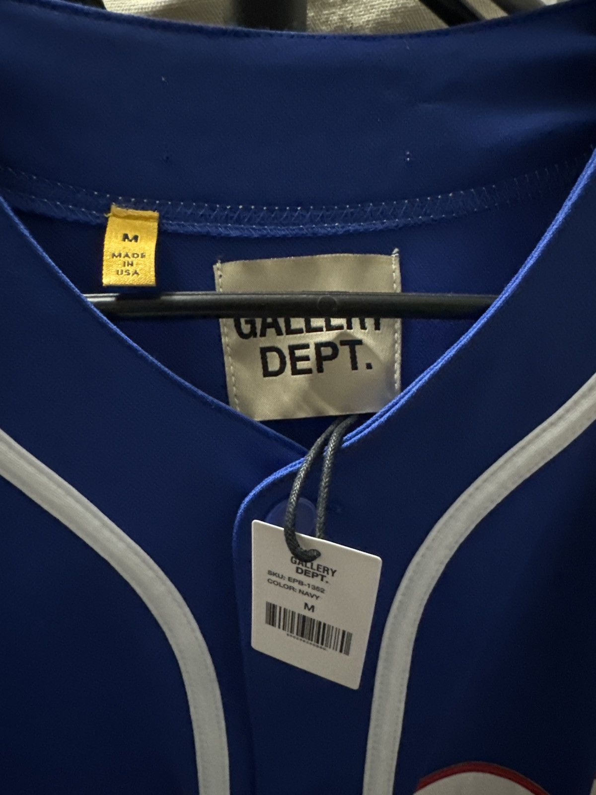 Gallery Dept. Gallery Dept. Baseball Jersey Size US M / EU 48-50 / 2 - 5 Thumbnail