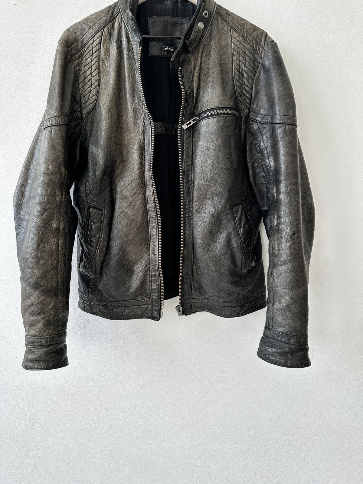 Vintage Vintage Leather Biker Jacket Size US M / EU 48-50 / 2 - 5 Thumbnail