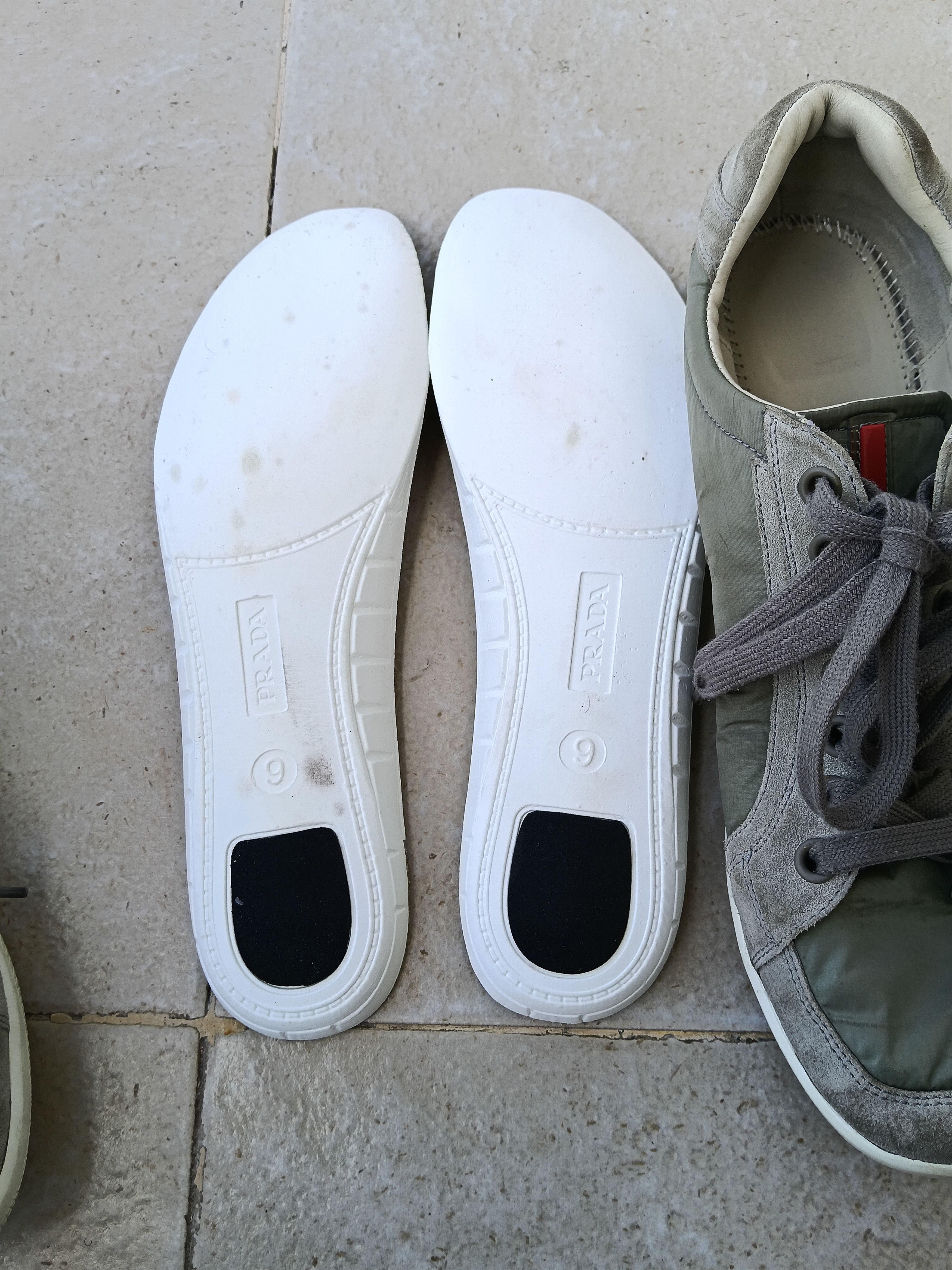 Prada Prada nylon and sued sneakers size 10US 43EU Size US 10 / EU 43 - 10 Thumbnail