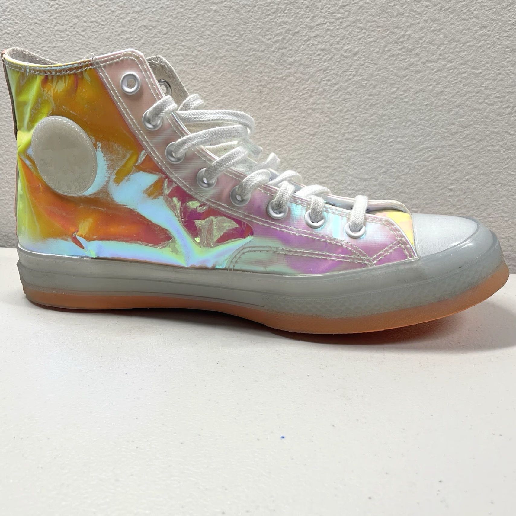 Converse Converse Chuck 70 High Top Unisex Sneaker M11 W13 White Iridescent 170604C Size US L / EU 52-54 / 3 - 2 Thumbnail