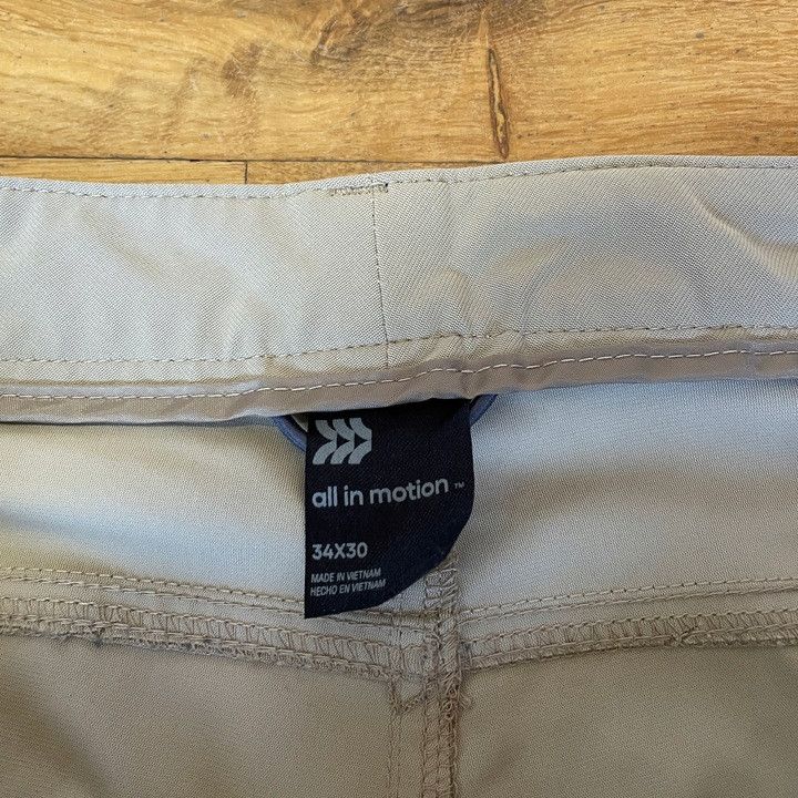 Other ALL IN MOTION MEN'S SPORTS/HIKING PANTS Size W34 L30 Size US 34 / EU 50 - 3 Thumbnail
