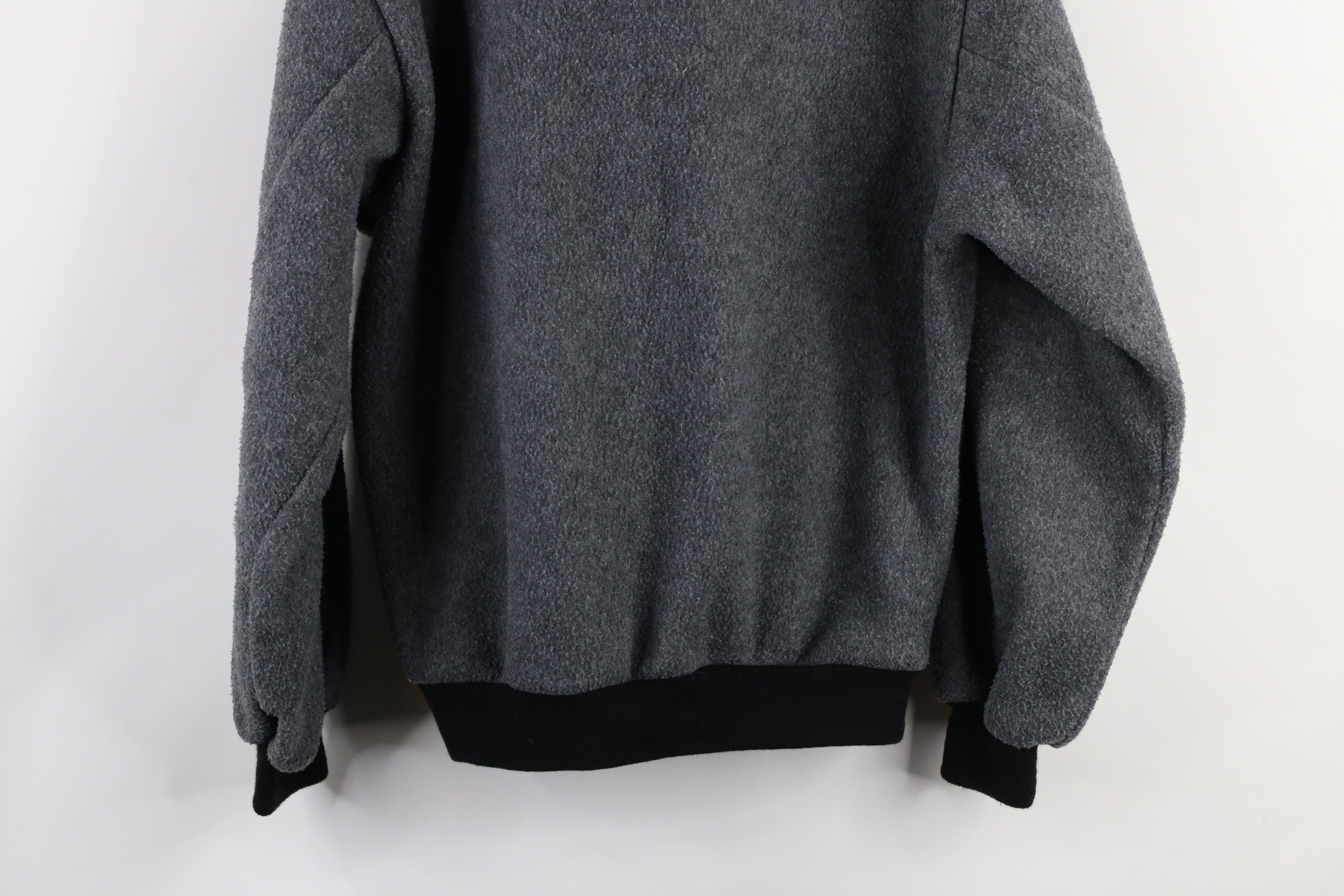UNIONBAY × Vintage Vintage 90s Union Bay Half Zip Fleece Pullover Sweater Gray Size US M / EU 48-50 / 2 - 9 Thumbnail