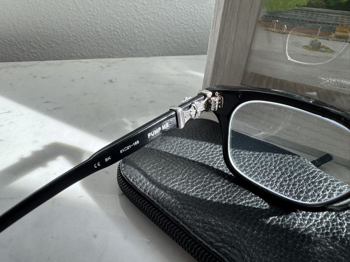 Chrome Hearts Chrome Hearts Pump Me Glasses Black Size ONE SIZE - 8 Thumbnail