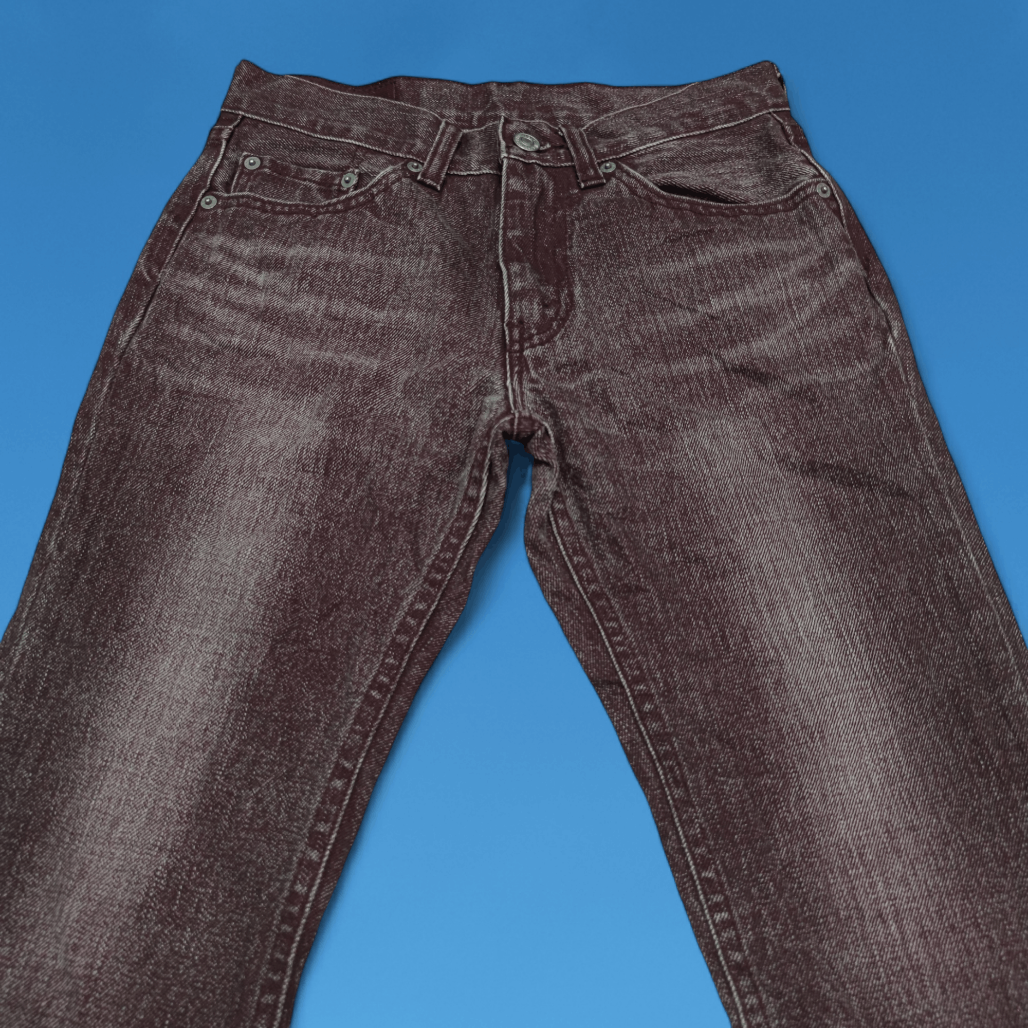Levi's Vintage Levis 502 Red Wash Reguler Jeans Size 27" / US 4 / IT 40 - 3 Thumbnail