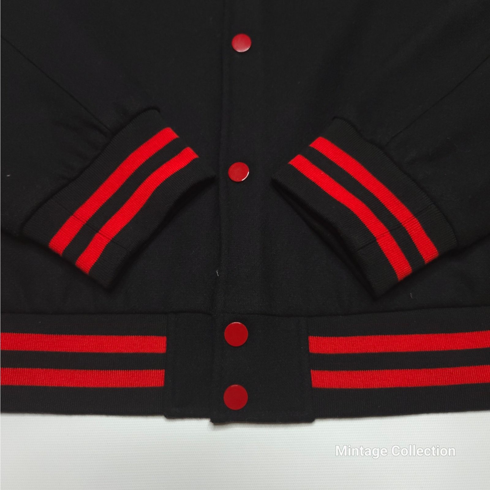 Disney Disney x Forever 21 Mickey Japanese XL Black Varsity Jacket Size US XL / EU 56 / 4 - 8 Thumbnail