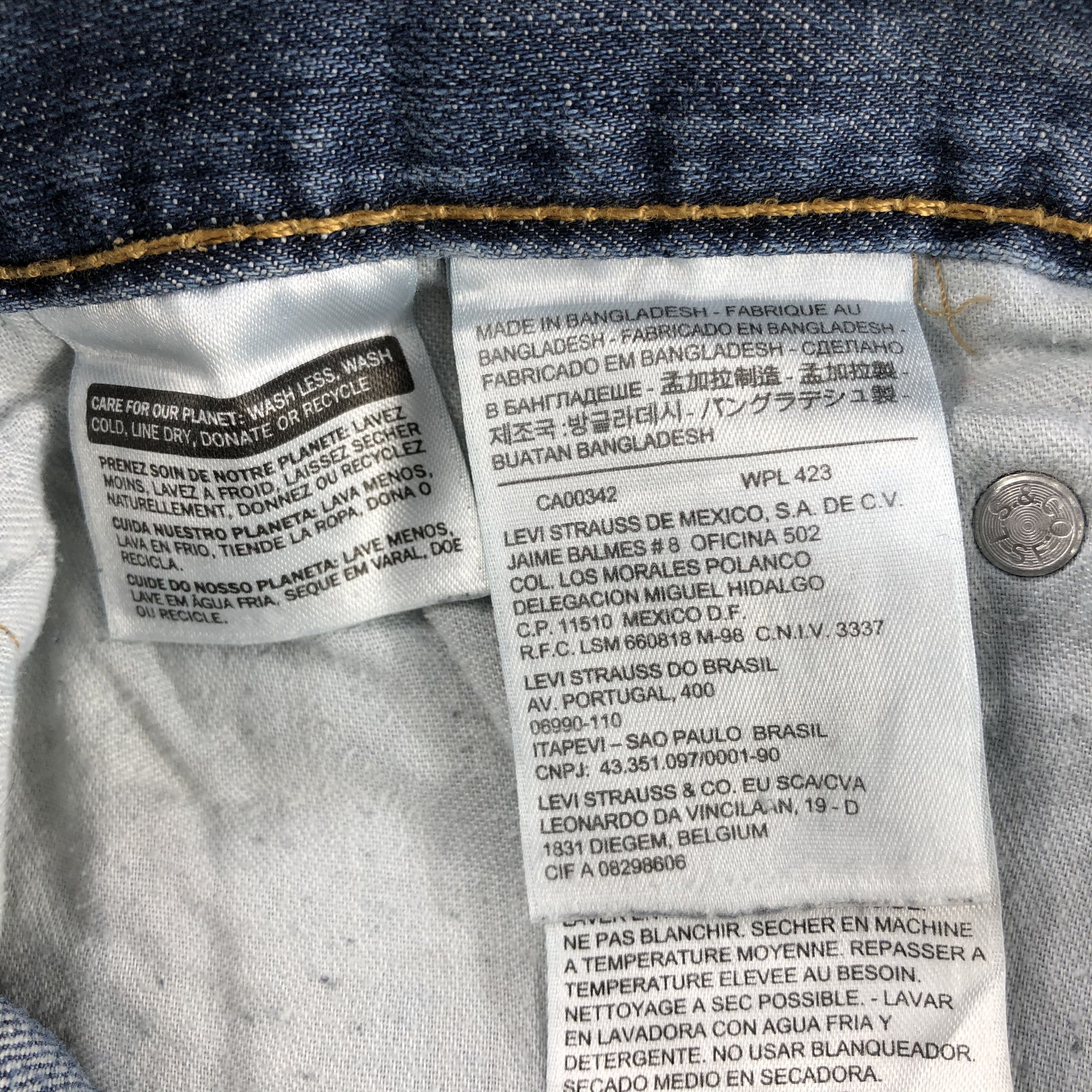 Levi's × Vintage Vintage Blue Wash Levis 505 Jeans-JM2619 Size US 34 / EU 50 - 12 Thumbnail
