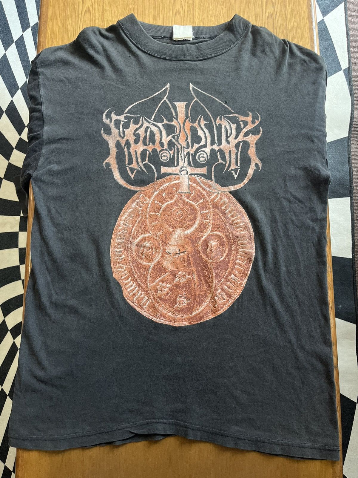 Band Tees Vintage MAR DUK SWEDISH BLACK METAL 98’s Tshirt Size US XL / EU 56 / 4 - 4 Thumbnail