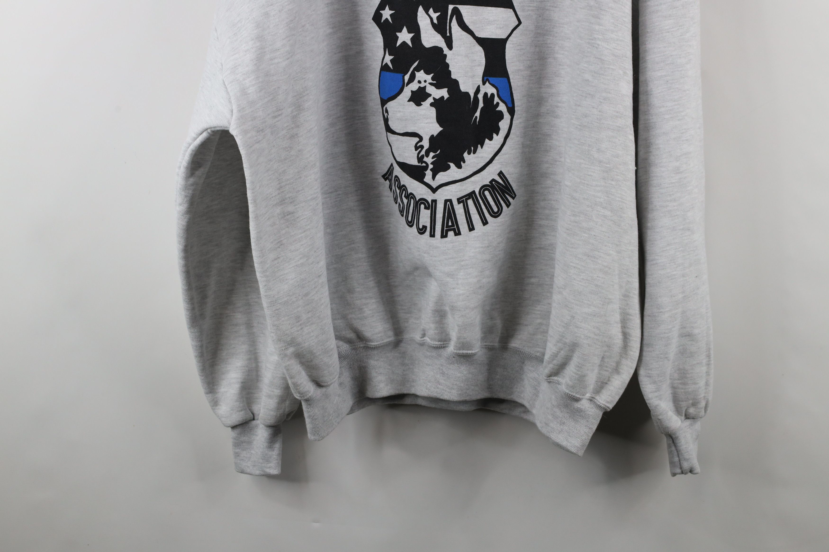 Vintage Vintage 90s Toledo K-9 Association Dog Hoodie Sweatshirt USA Size US XXL / EU 58 / 5 - 13 Thumbnail