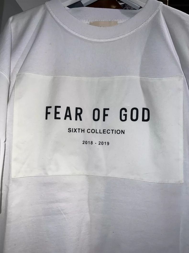 Fear of God Fear of God Main line patch short-sleeved T-shirt Size US L / EU 52-54 / 3 - 2 Thumbnail