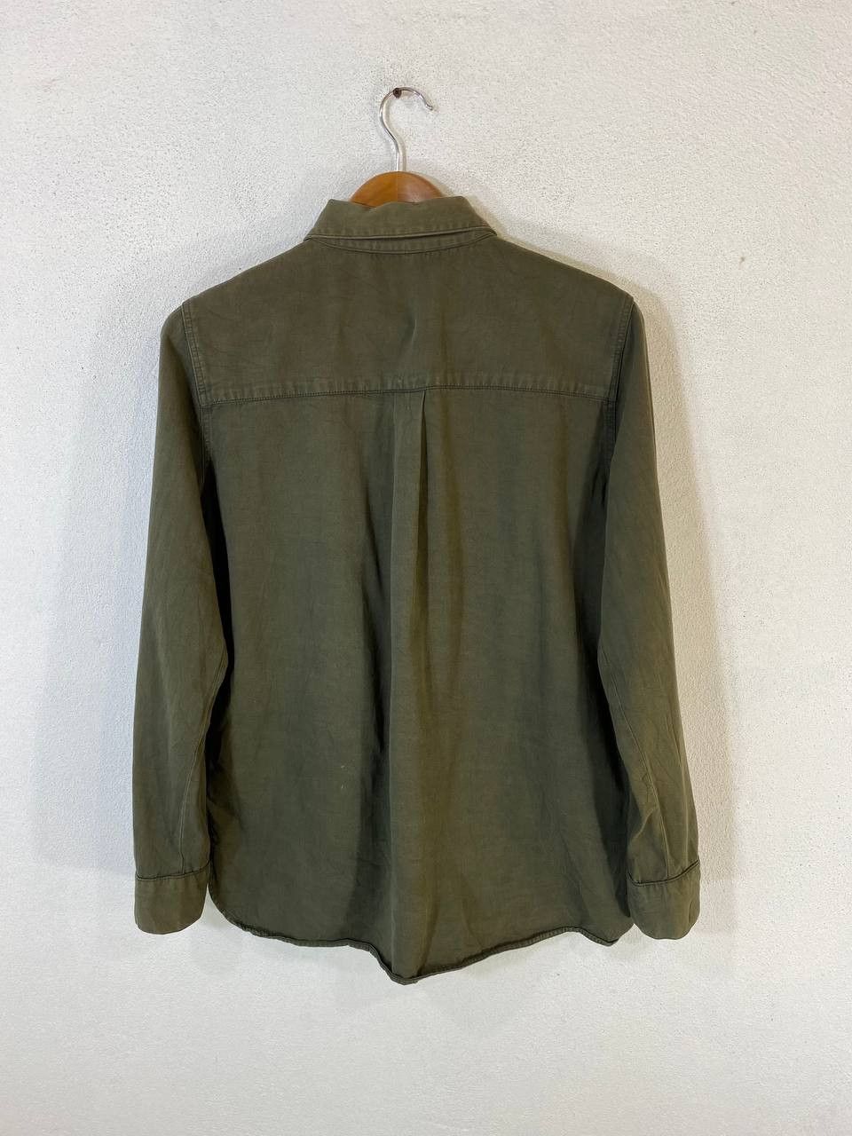Zara zara basic green shirt nice design Size M / US 6-8 / IT 42-44 - 8 Thumbnail