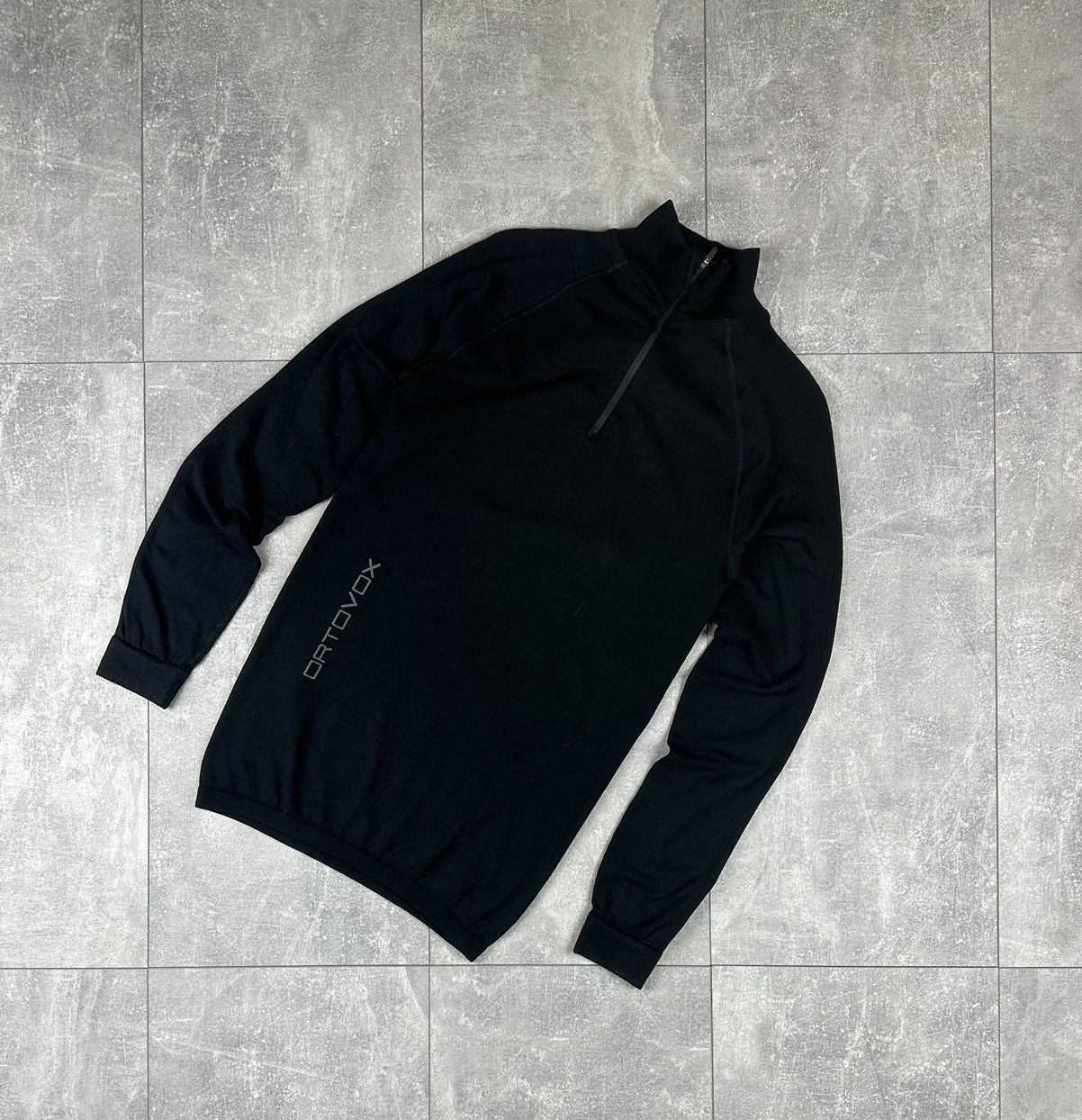 ORTOVOX Ortovox Mens Merino 1/4 Zip Up Long Sleeve Gorpcor Size US M / EU 48-50 / 2 - 1 Thumbnail