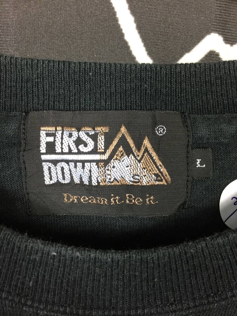 First MFG Co. × Vintage First Down Dream It Be It Big Logo Outdoor Sports Tee Size US L / EU 52-54 / 3 - 6 Thumbnail