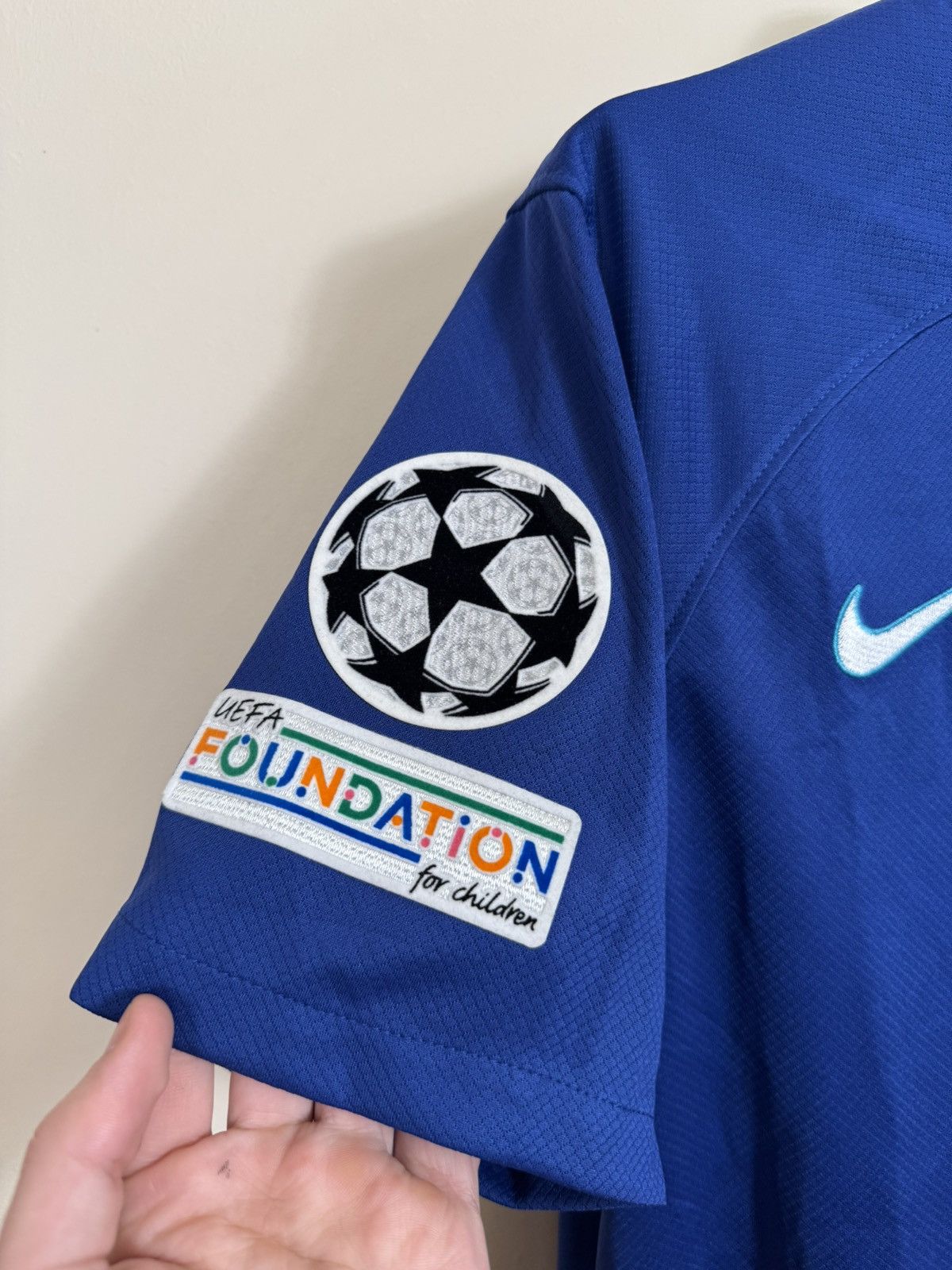 Nike Nike Chelsea Jersey 2022-23 Home L Mens Fifa World Champions Size US L / EU 52-54 / 3 - 8 Thumbnail