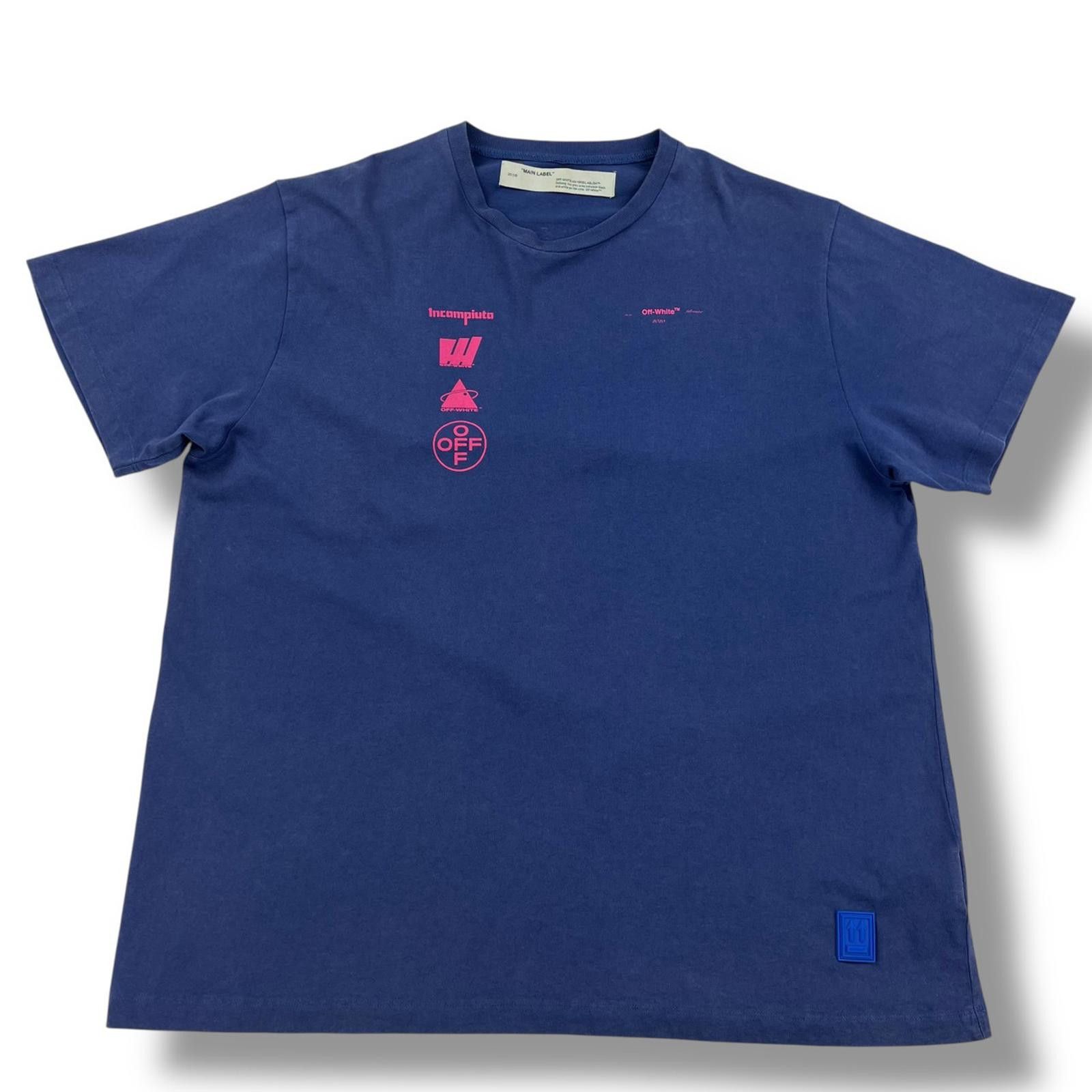 Off-White Off-White Mariana De Silva Blue T-Shirt Size US XL / EU 56 / 4 - 3 Thumbnail