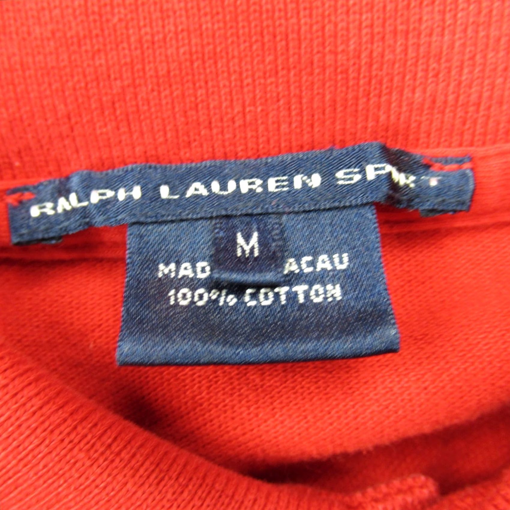 Polo Ralph Lauren Polo Ralph Lauren Shirt Mens M Short Sleeve Casual Golf Polo Red Outdoors Size US M / EU 48-50 / 2 - 3 Thumbnail