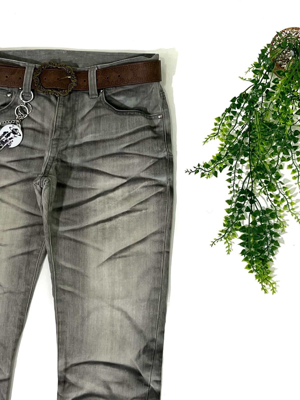 Tornado Mart SICK 💸Tornado Mart Smokey Denim pants Size US 29 - 5 Thumbnail