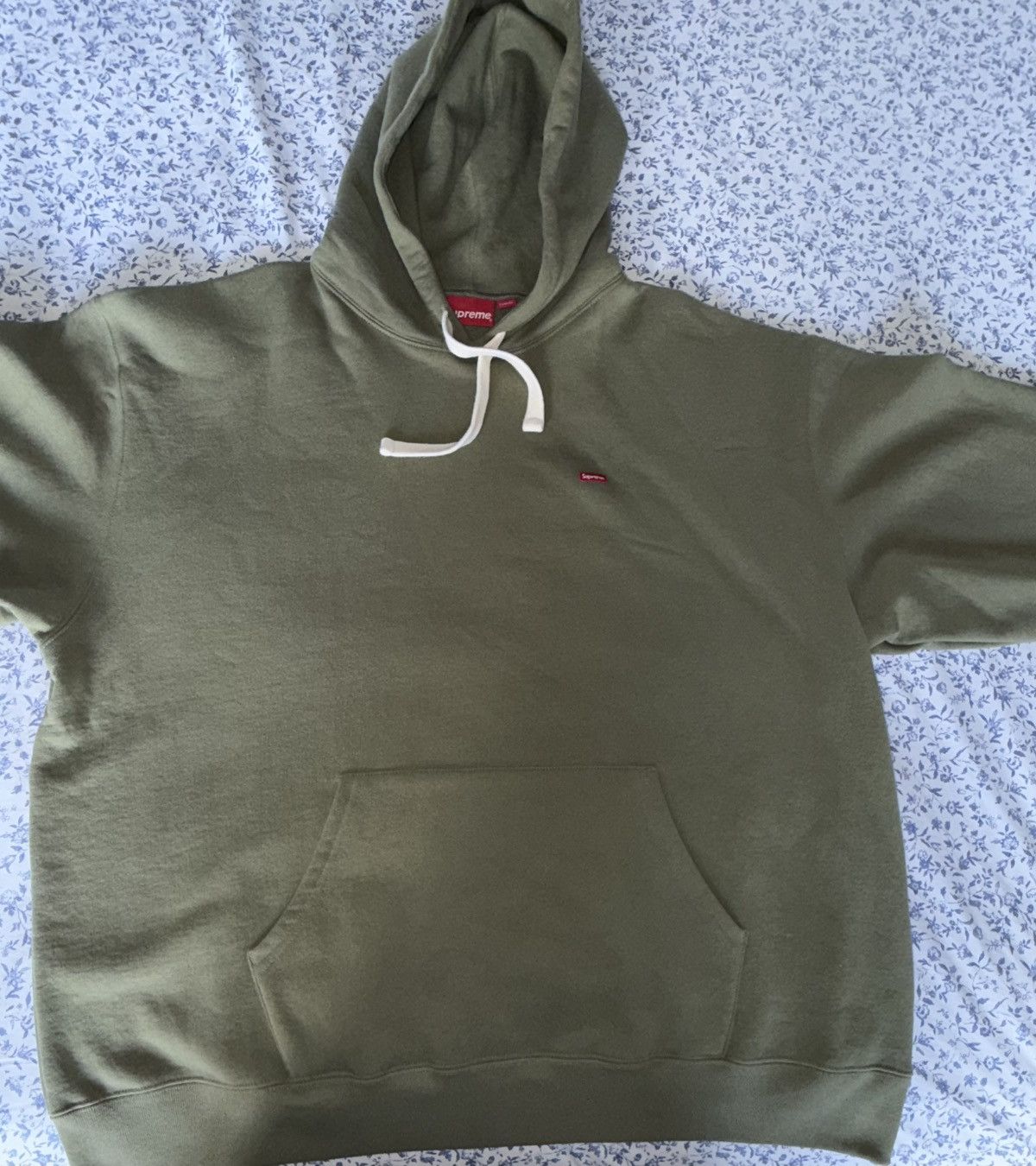 Supreme Supreme small box drawcord hooded sweatshirt, hoodie, XXL Size US XXL / EU 58 / 5 - 14 Thumbnail