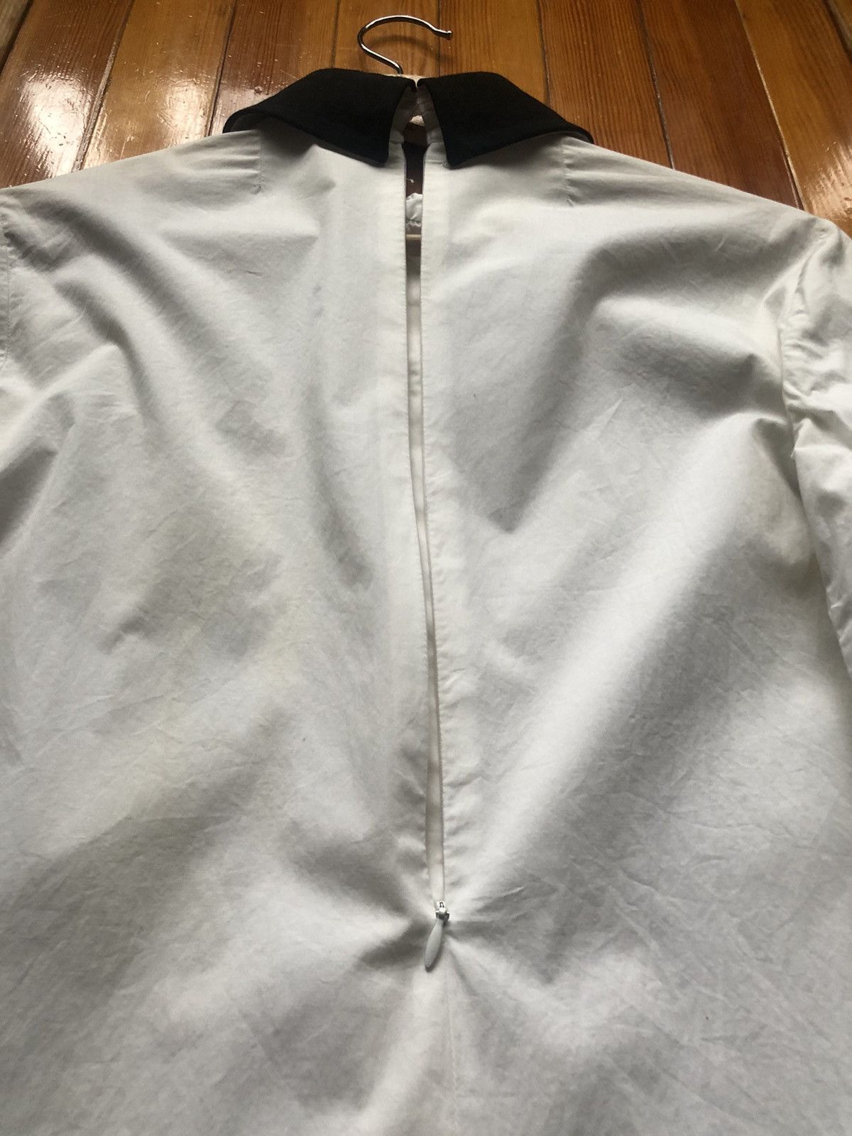 Jil Sander Jil Sander Navy Contrast Collar Blouse Size XS / US 0-2 / IT 36-38 - 9 Thumbnail