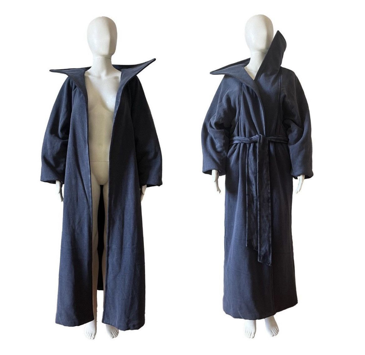 Balenciaga Balenciaga Prototype “Couture” Molleton Highneck Coat Size US S / EU 44-46 / 1 - 5 Thumbnail
