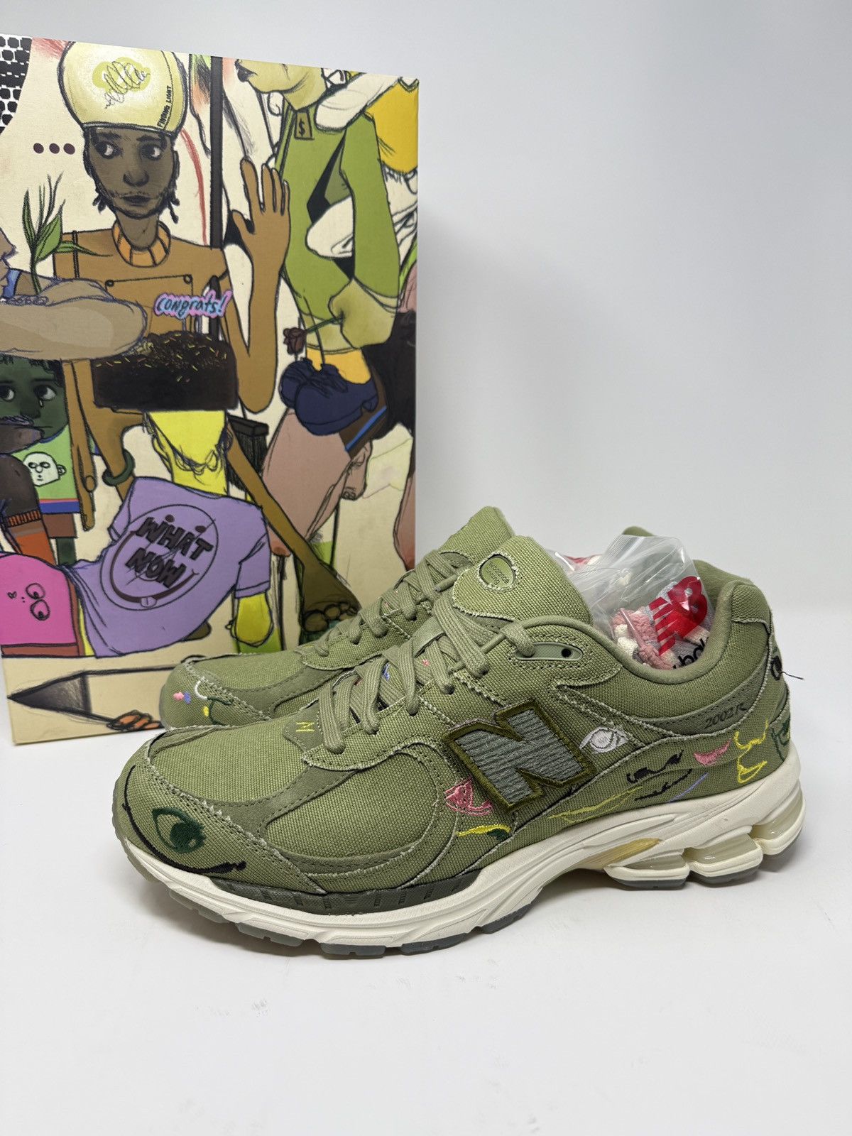 New Balance New Balance 2002R Bryant Giles What Now? M2002RAG Men's size Size US 11 / EU 44 - 1 Thumbnail