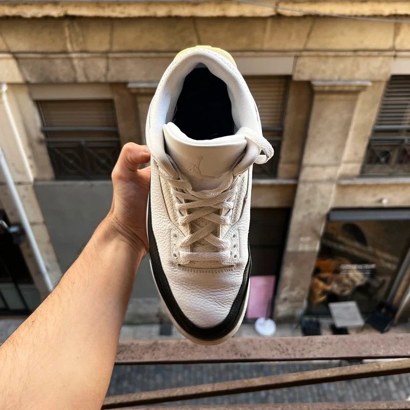 Fragment Design × Nike Air Jordan 3 Retro x Fragment "White/Black" Size US 8.5 / EU 41-42 - 6 Thumbnail
