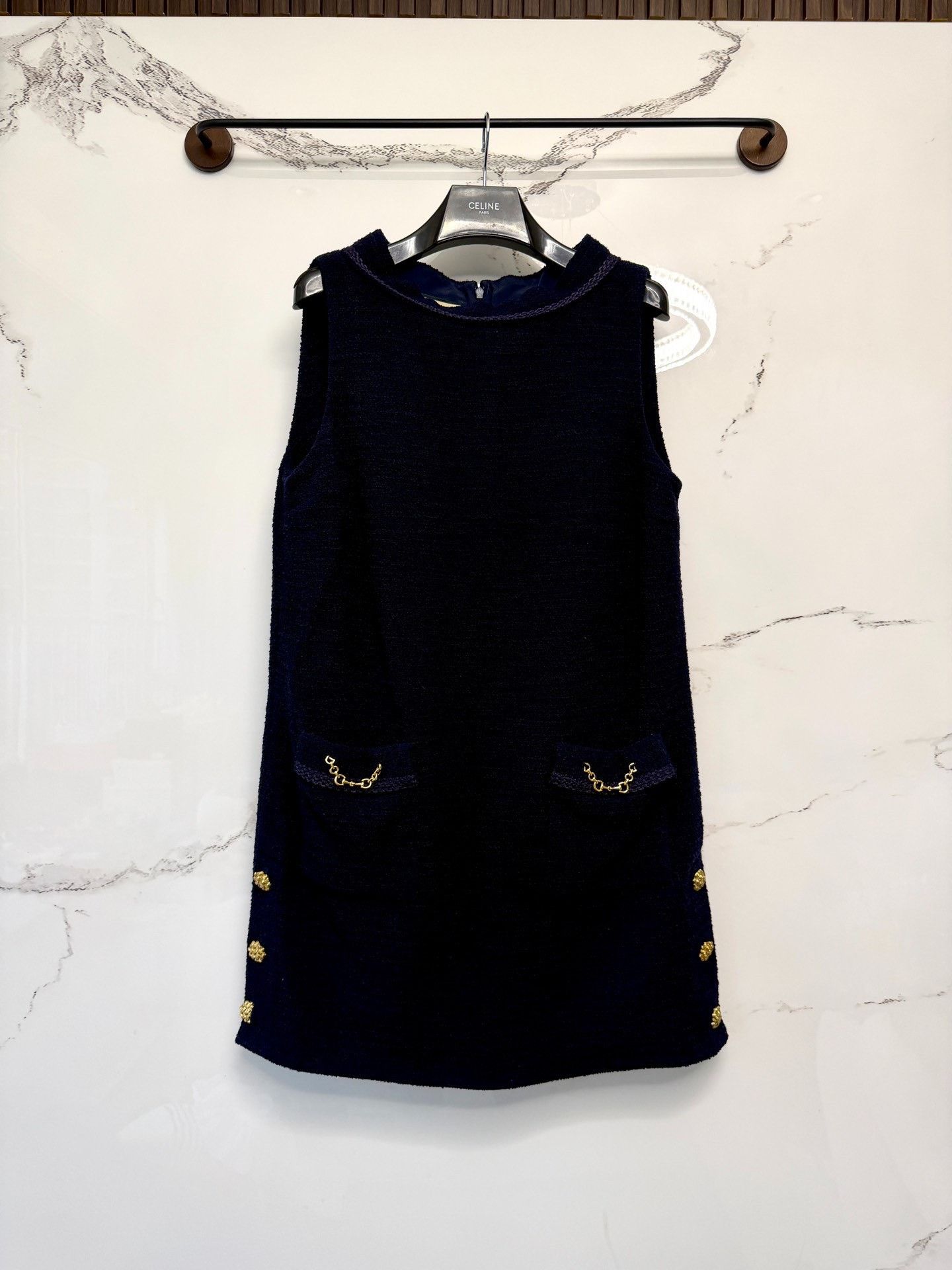Gucci Gucci Gold Buckle Dress Size M / US 6-8 / IT 42-44 - 1 Thumbnail