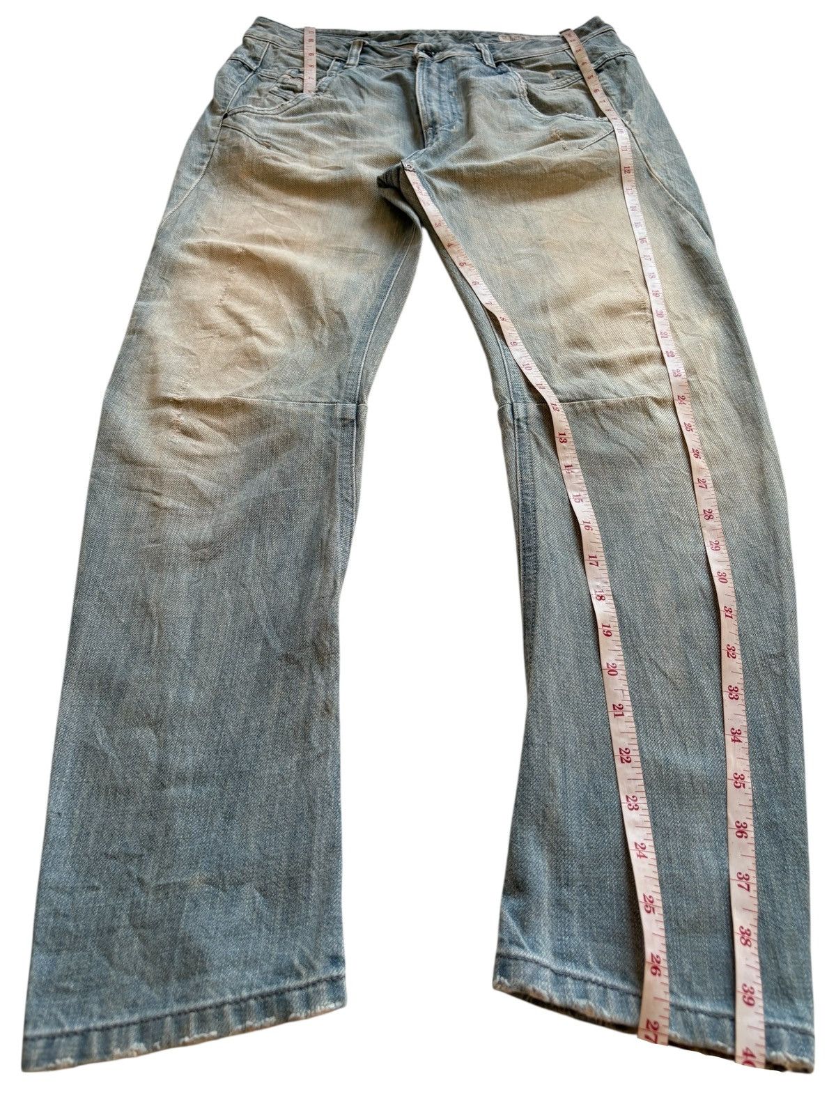 Diesel Vintage Diesel Fayza Mud Wash Curved Leg Jeans Size US 31 - 15 Thumbnail