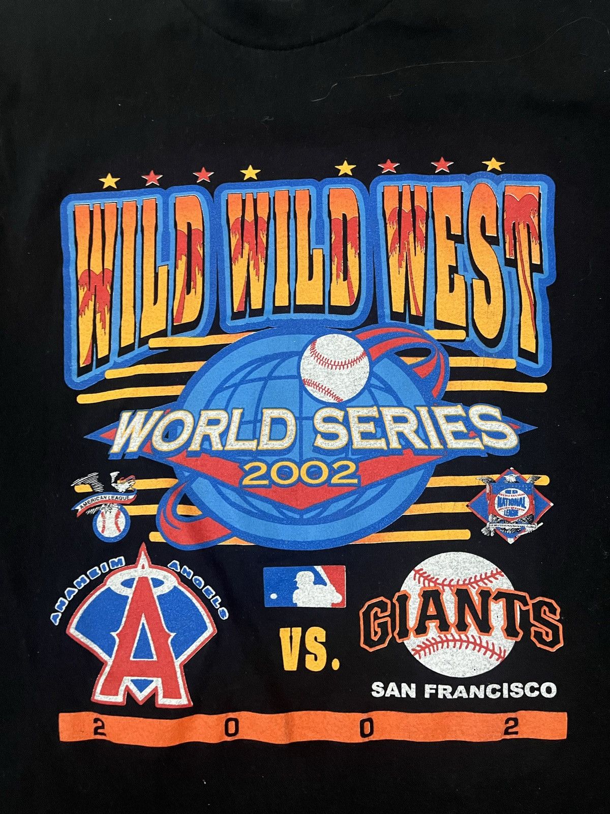MLB × Vintage World Series 2002 Angels vs Giants Vintage Tee Size US M / EU 48-50 / 2 - 1 Thumbnail