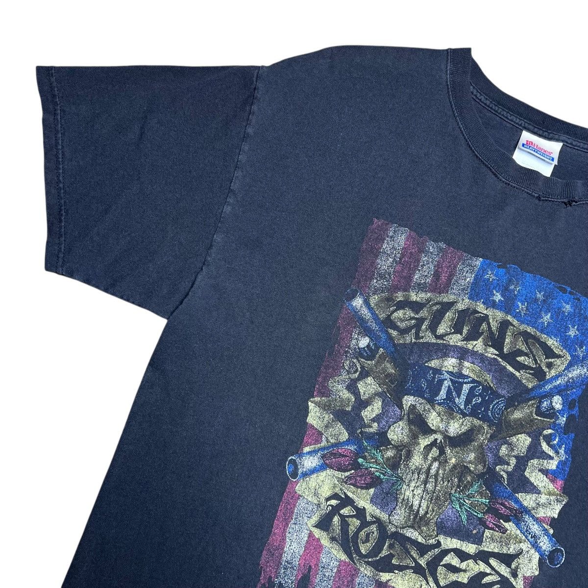 Band Tees Vintage 2000s Guns N’ Roses American Flag Band T-Shirt Size US L / EU 52-54 / 3 - 6 Thumbnail