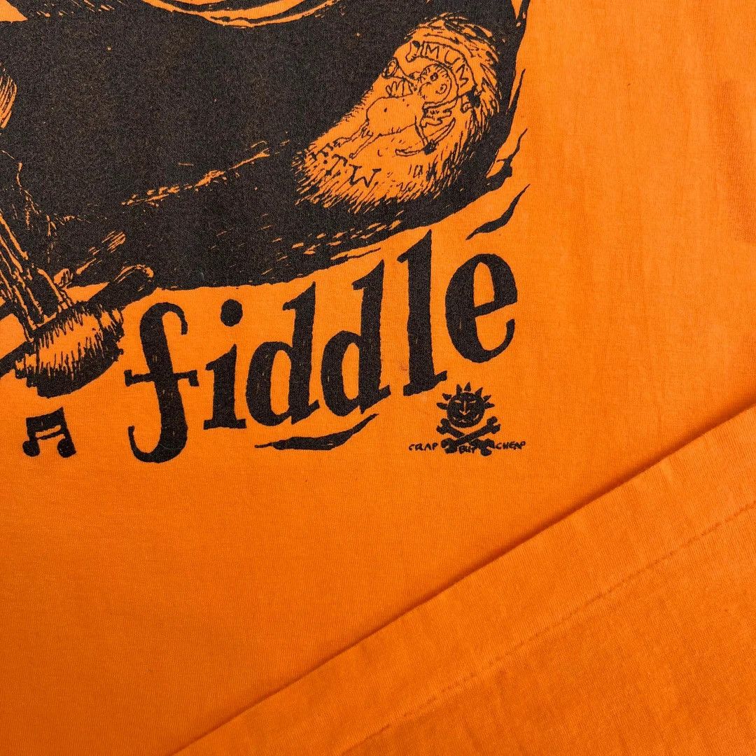 Band Tees × Vintage The Levellers 1992 90s Vintage On the Fiddle Band T-Shirt Size US XL / EU 56 / 4 - 3 Thumbnail