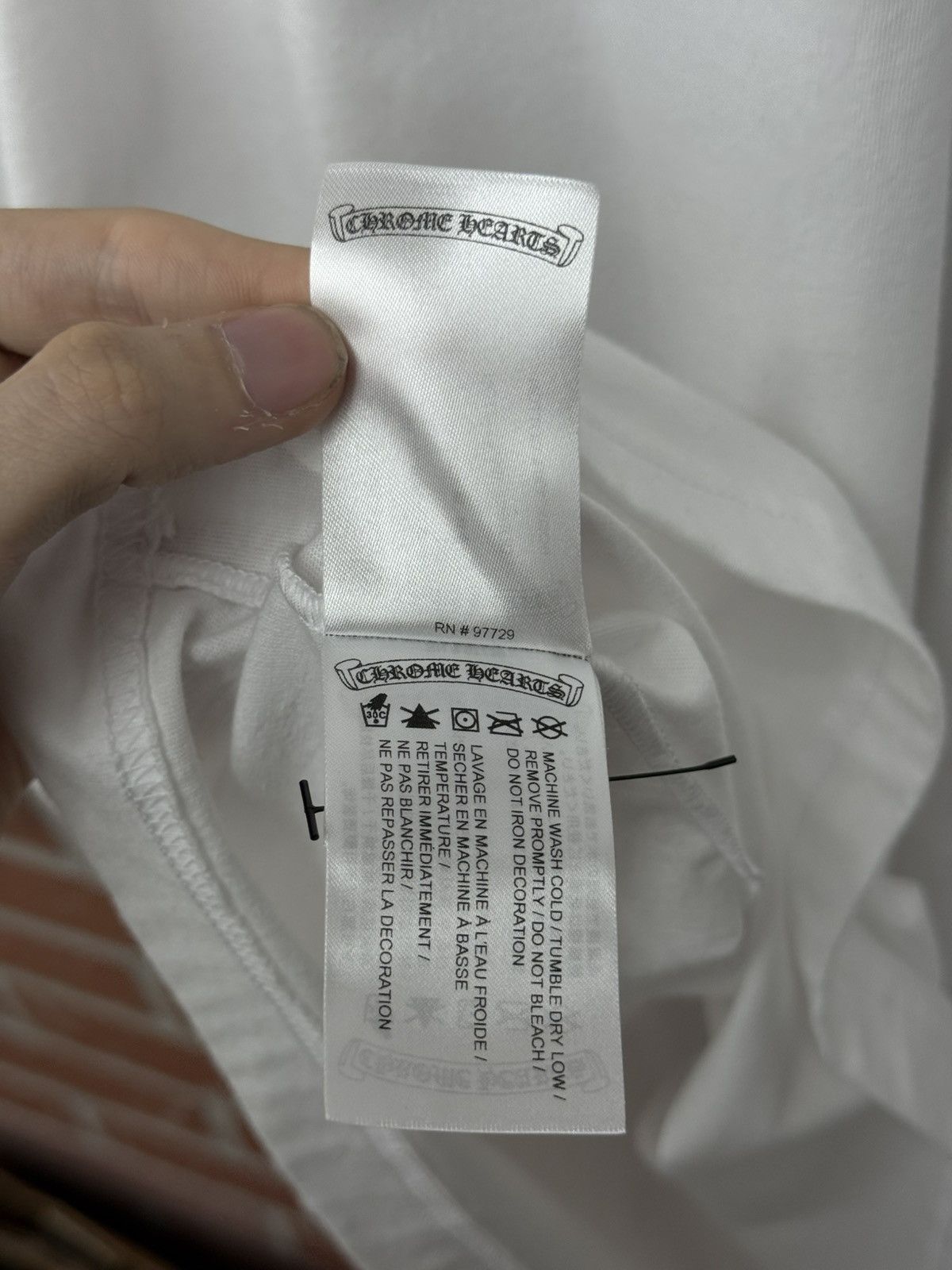 Chrome Hearts Chrome Hearts Black Short Sleeve Tee Shirt Size XXL Size US XXL / EU 58 / 5 - 12 Thumbnail